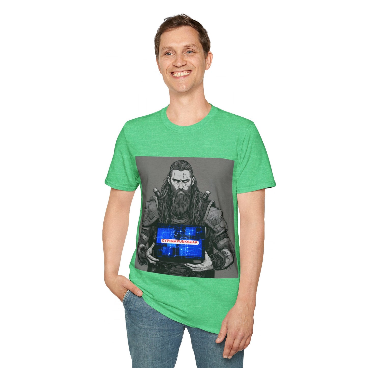 Street Samurai Cyberpunk Unisex T-Shirt by cypherpunkgear – cypherpunkgear.com | Cypherpunk Merch