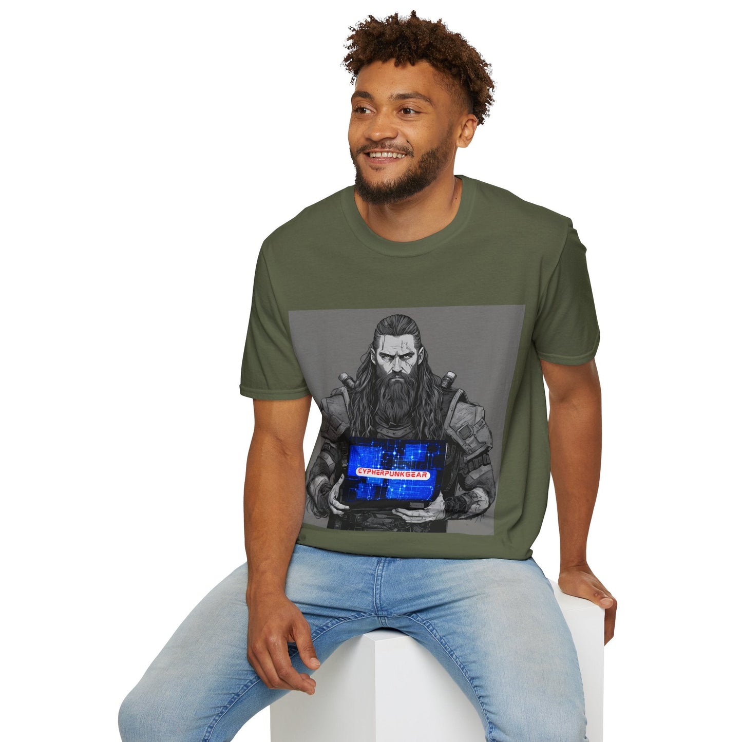 Street Samurai Cyberpunk Unisex T-Shirt by cypherpunkgear – cypherpunkgear.com | Cypherpunk Merch