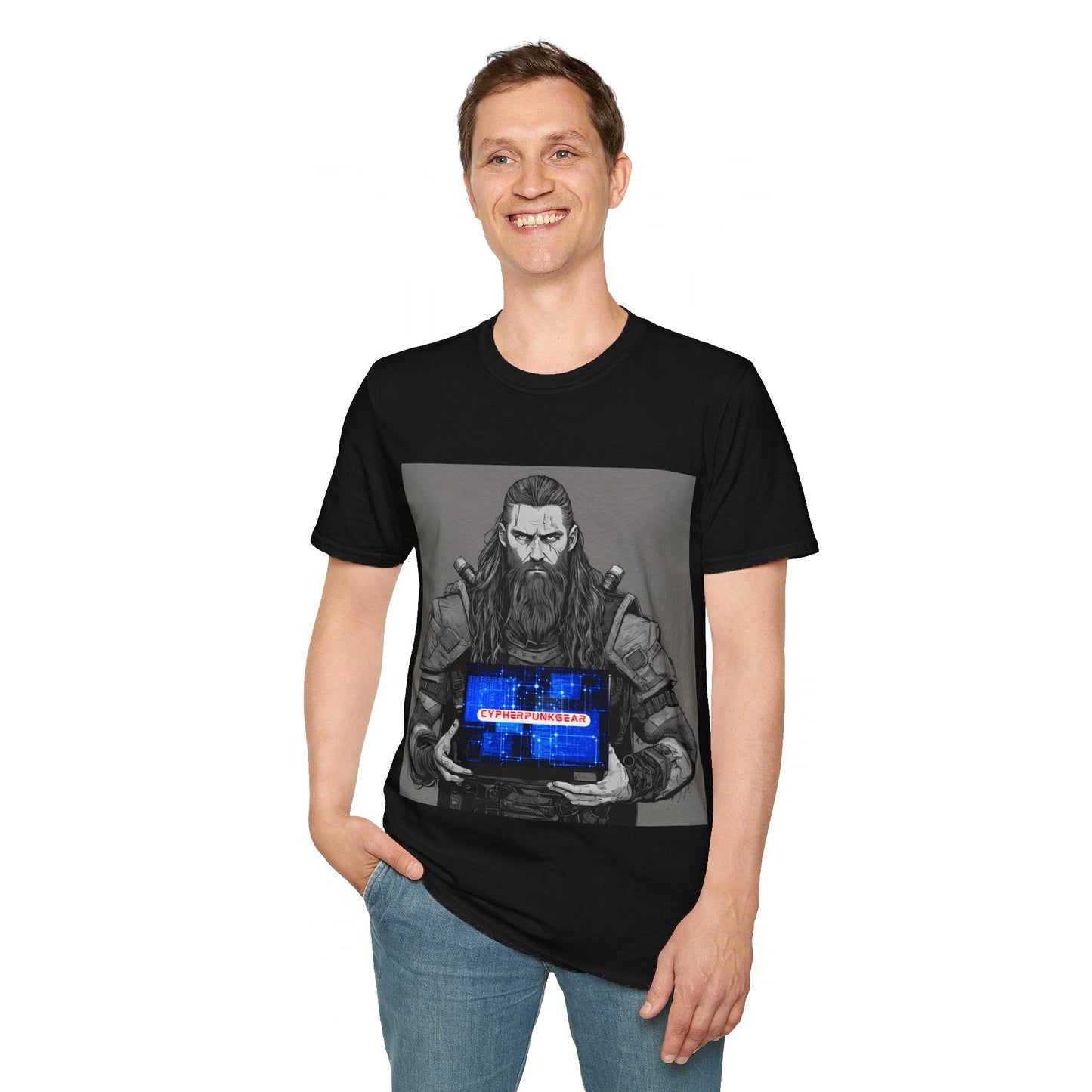 Street Samurai Cyberpunk Unisex T-Shirt by cypherpunkgear – cypherpunkgear.com | Cypherpunk Merch