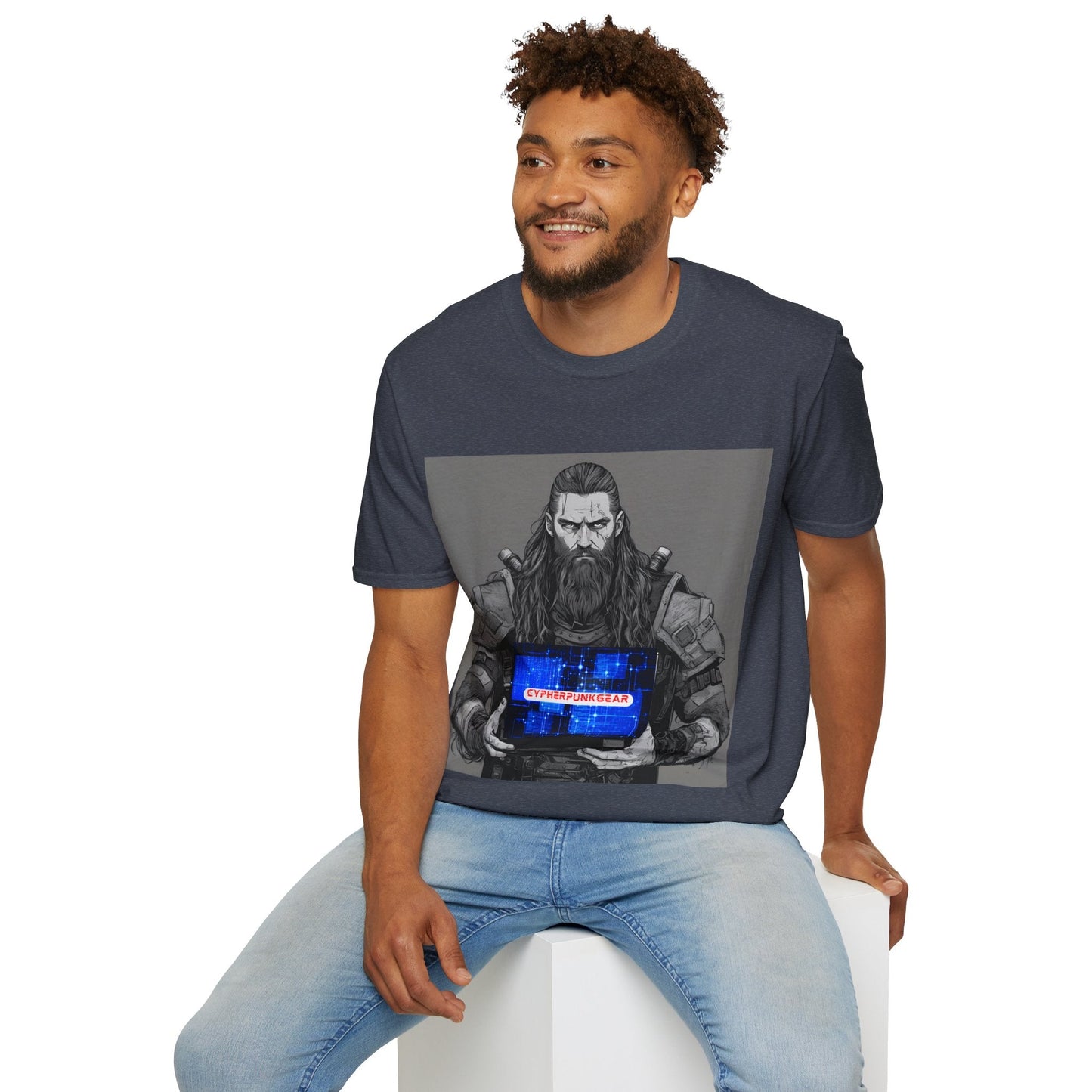 Street Samurai Cyberpunk Unisex T-Shirt by cypherpunkgear – cypherpunkgear.com | Cypherpunk Merch