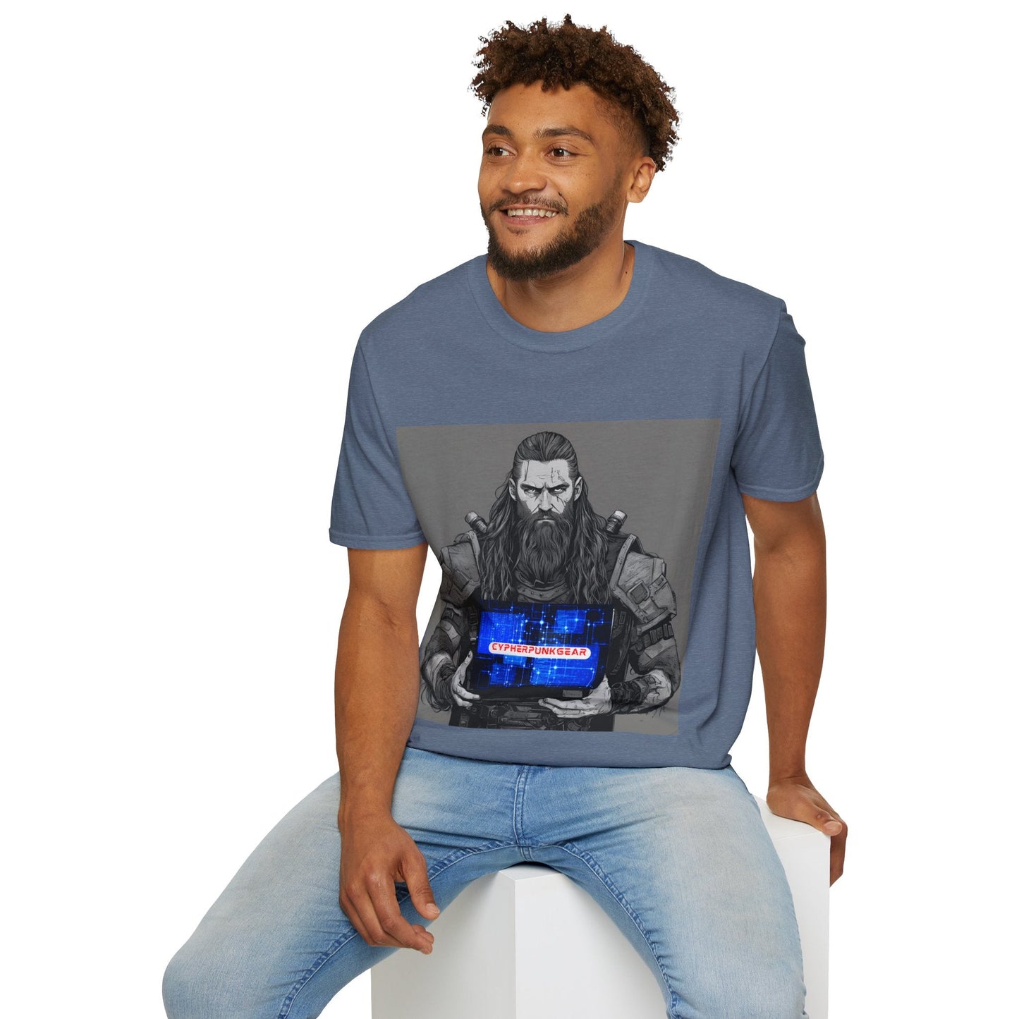 Street Samurai Cyberpunk Unisex T-Shirt by cypherpunkgear – cypherpunkgear.com | Cypherpunk Merch