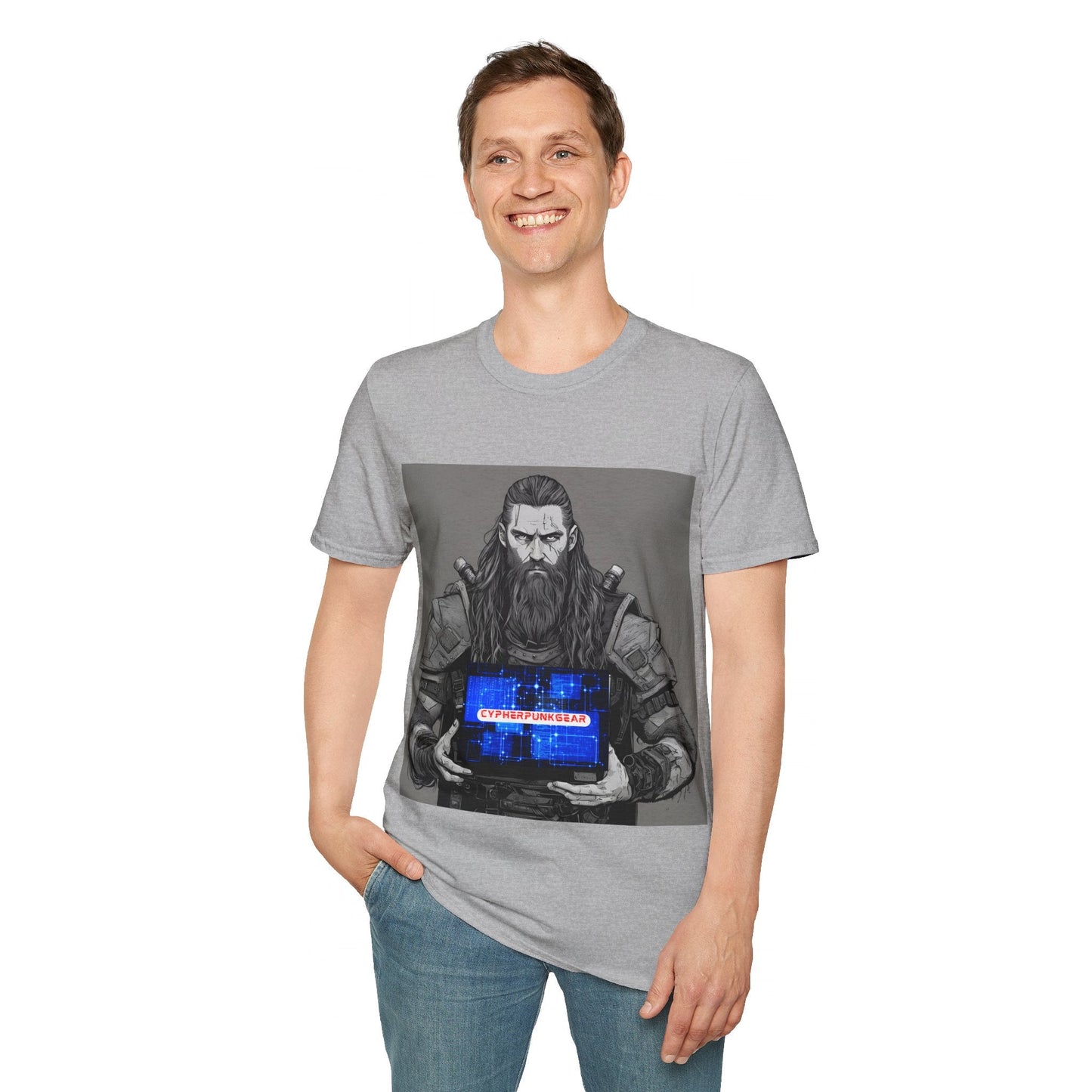 Street Samurai Cyberpunk Unisex T-Shirt by cypherpunkgear – cypherpunkgear.com | Cypherpunk Merch