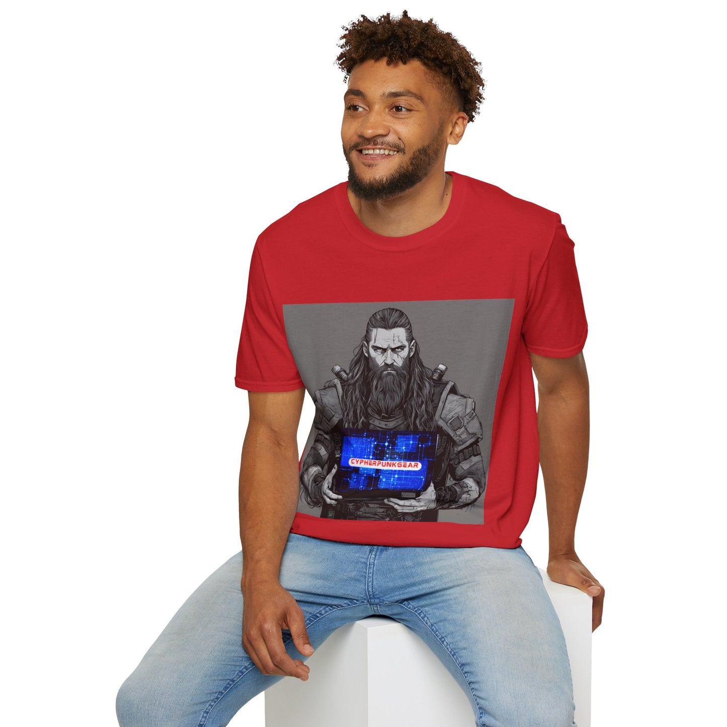 Street Samurai Cyberpunk Unisex T-Shirt by cypherpunkgear – cypherpunkgear.com | Cypherpunk Merch