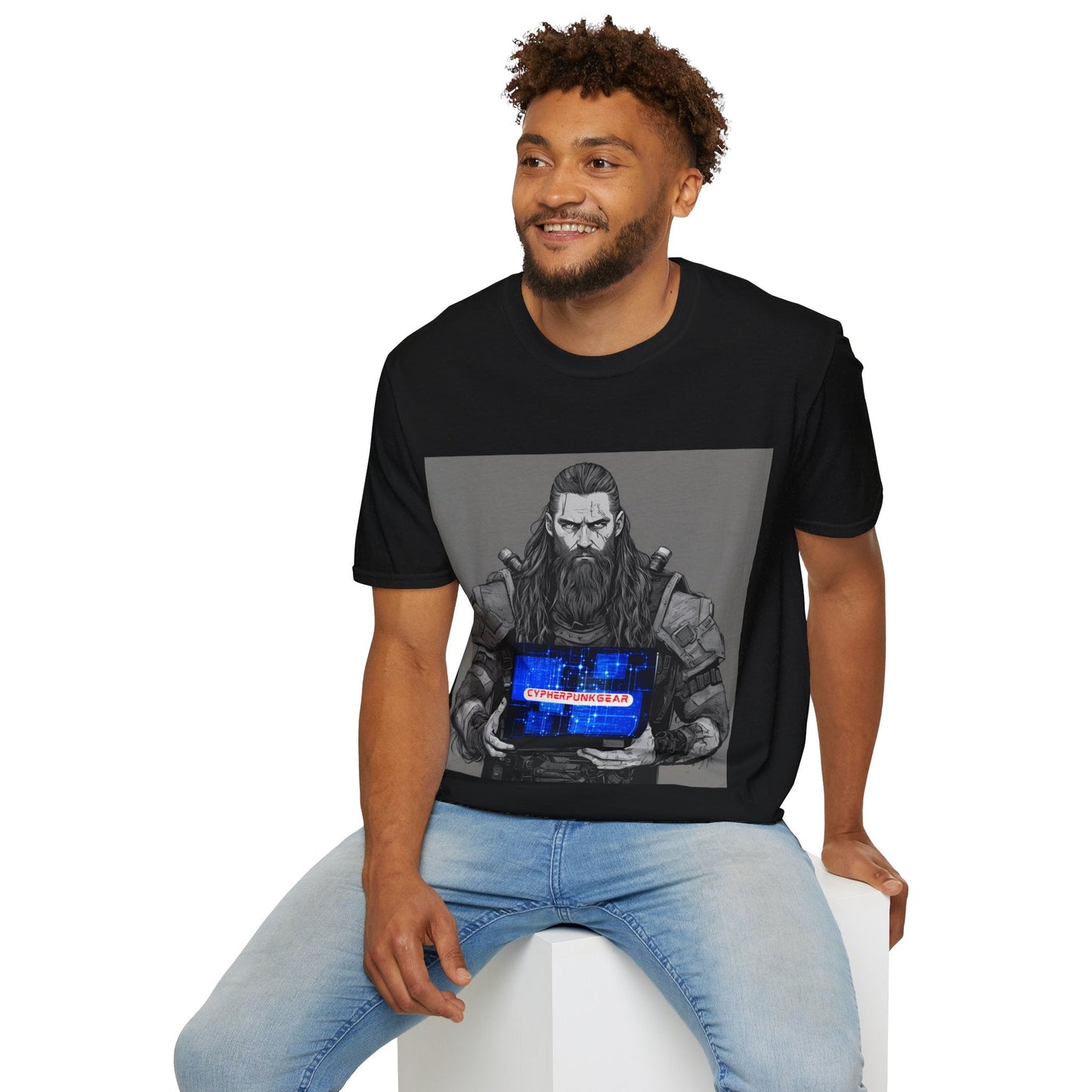 Street Samurai Cyberpunk Unisex T-Shirt by cypherpunkgear – cypherpunkgear.com | Cypherpunk Merch