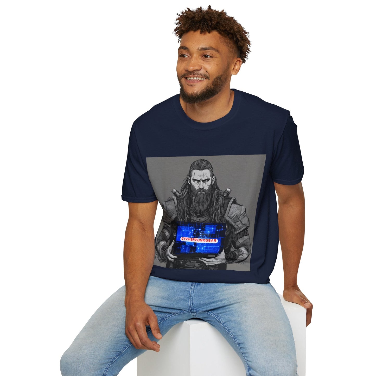 Street Samurai Cyberpunk Unisex T-Shirt by cypherpunkgear – cypherpunkgear.com | Cypherpunk Merch