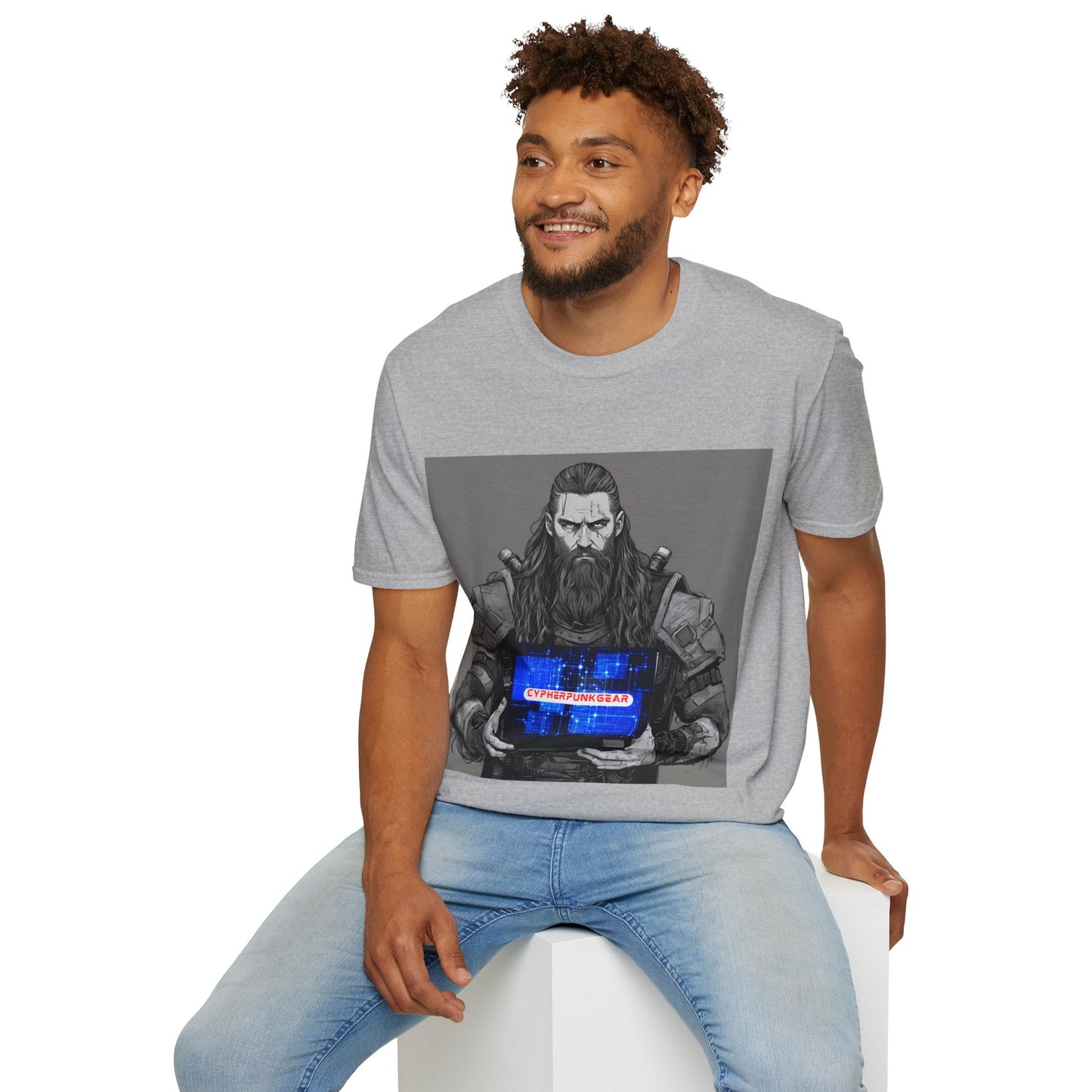 Street Samurai Cyberpunk Unisex T-Shirt by cypherpunkgear – cypherpunkgear.com | Cypherpunk Merch