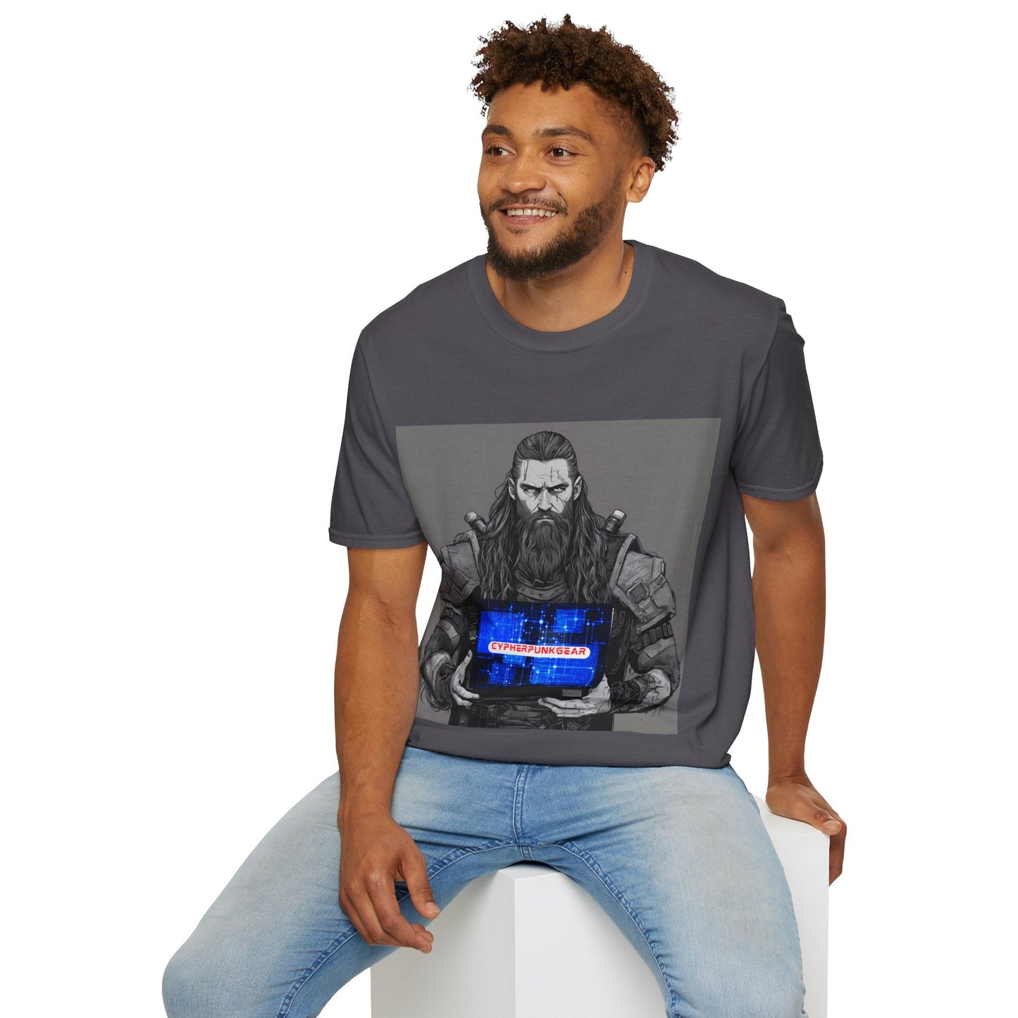 Street Samurai Cyberpunk Unisex T-Shirt by cypherpunkgear – cypherpunkgear.com | Cypherpunk Merch