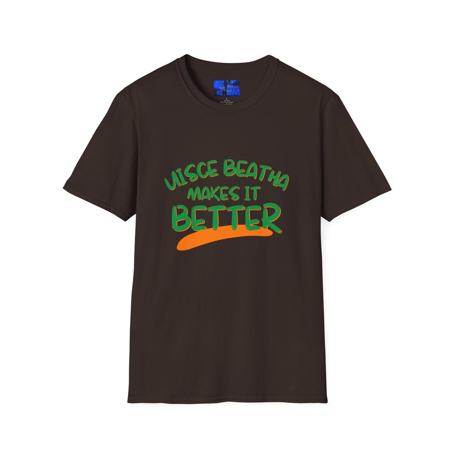 Uisce Beatha makes it better GNfont DKcolors Unisex T-Shirt by cypherpunkgear – cypherpunkgear.com | Cypherpunk Merch