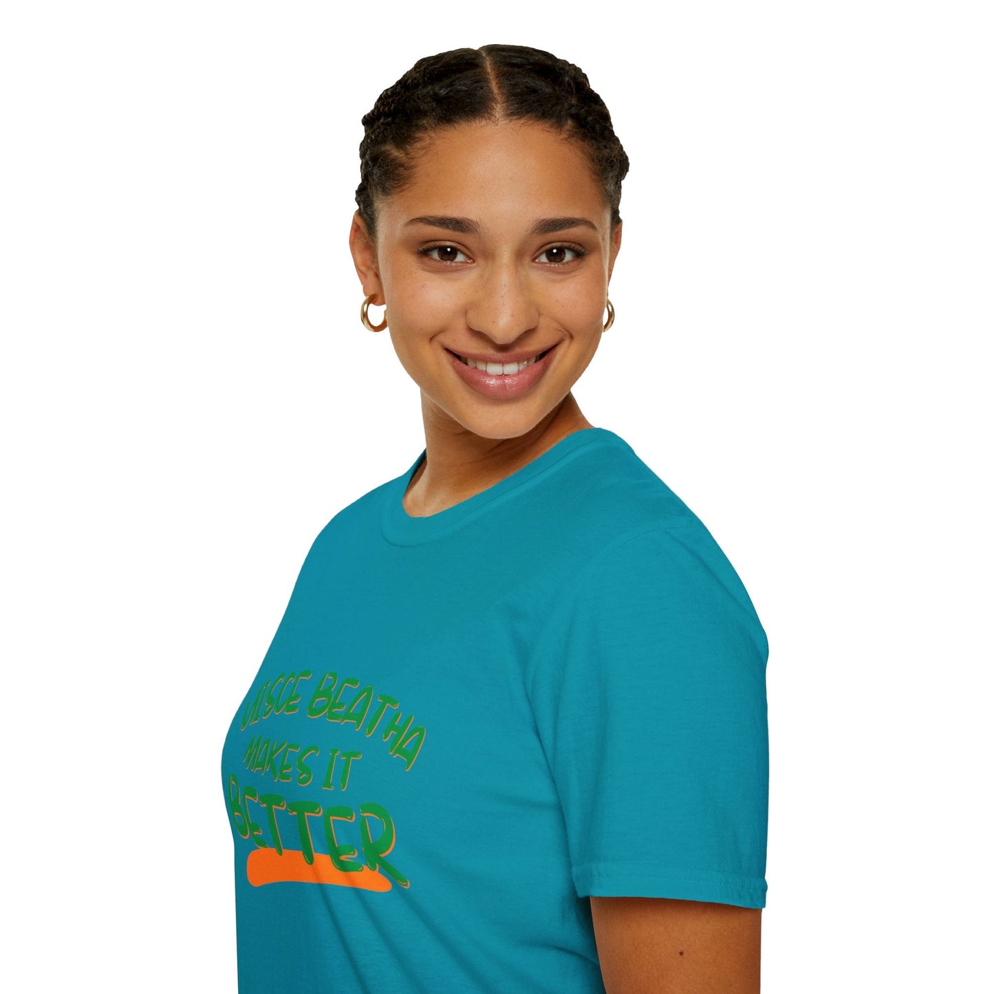 Uisce Beatha makes it better GNfont DKcolors Unisex T-Shirt by cypherpunkgear – cypherpunkgear.com | Cypherpunk Merch