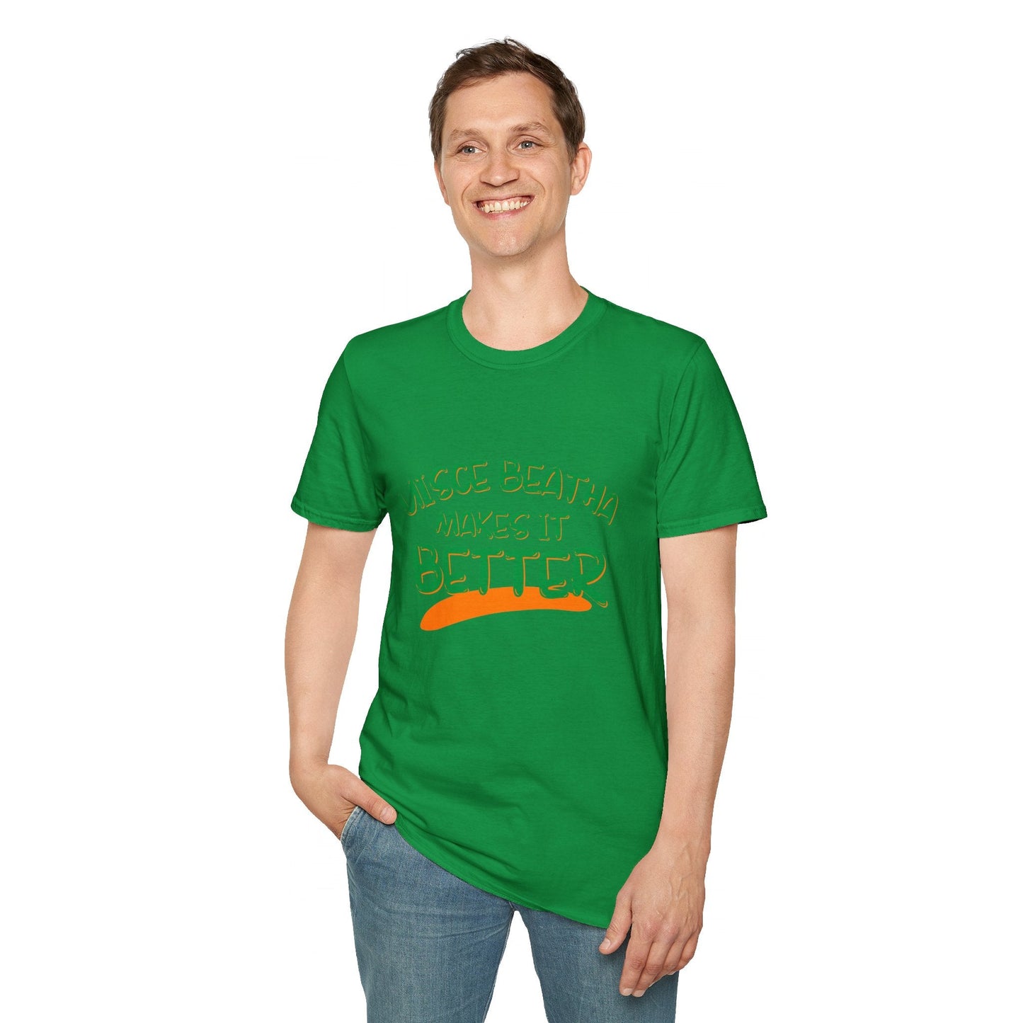 Uisce Beatha makes it better GNfont DKcolors Unisex T-Shirt by cypherpunkgear – cypherpunkgear.com | Cypherpunk Merch