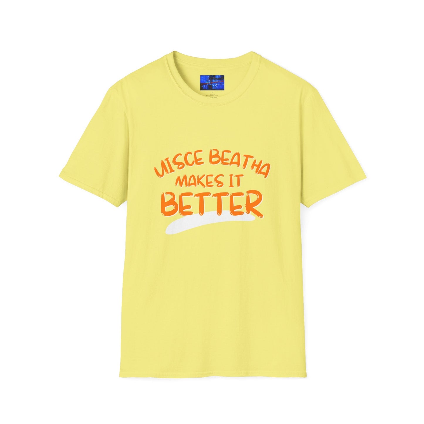 Uisce Beatha makes it better OGfont LTcolors Unisex T-Shirt by cypherpunkgear – cypherpunkgear.com | Cypherpunk Merch