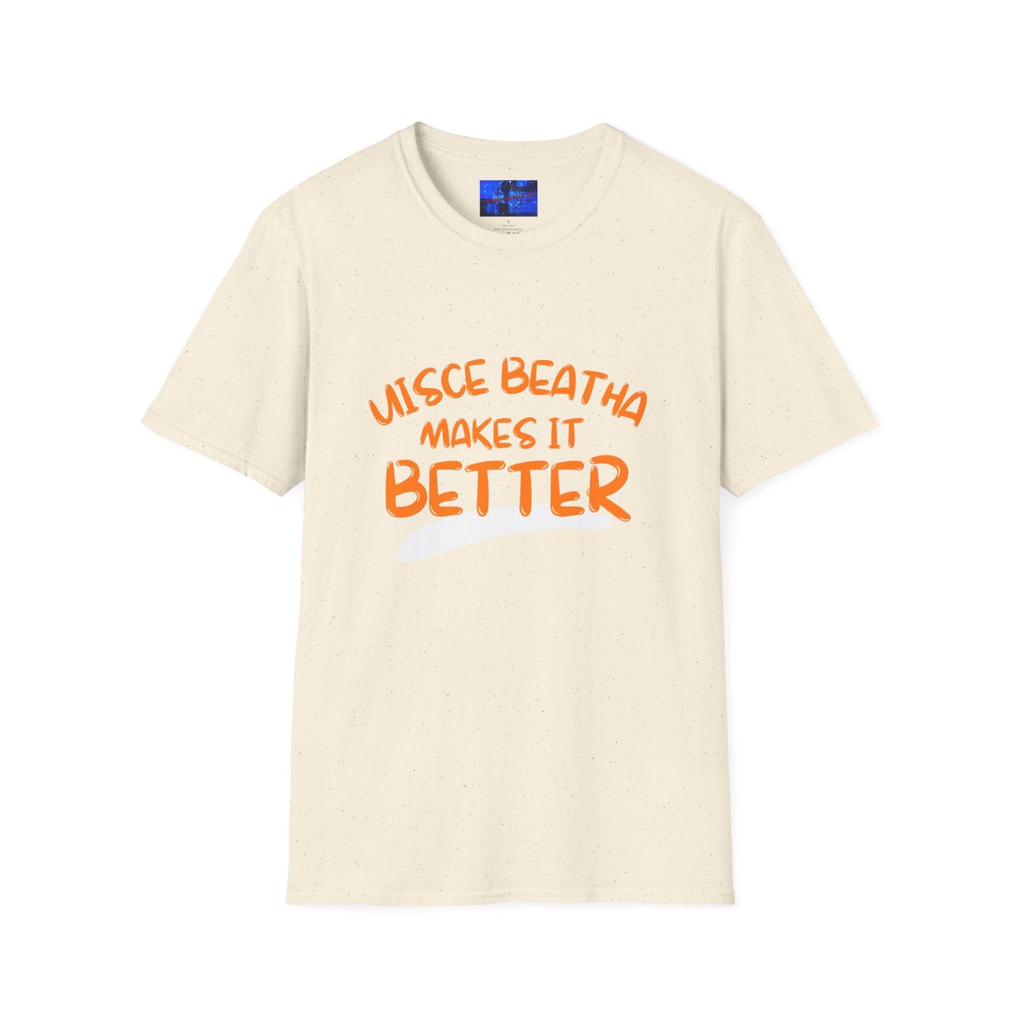 Uisce Beatha makes it better OGfont LTcolors Unisex T-Shirt by cypherpunkgear – cypherpunkgear.com | Cypherpunk Merch