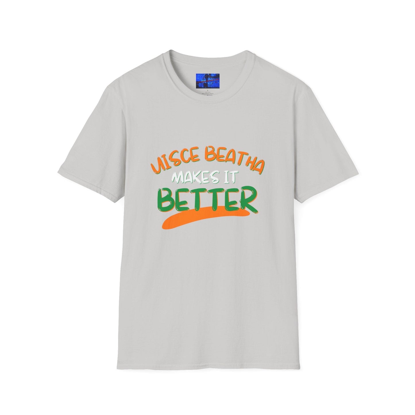Uisce Beatha makes it better OWGfont LTcolors Unisex T-Shirt by cypherpunkgear – cypherpunkgear.com | Cypherpunk Merch