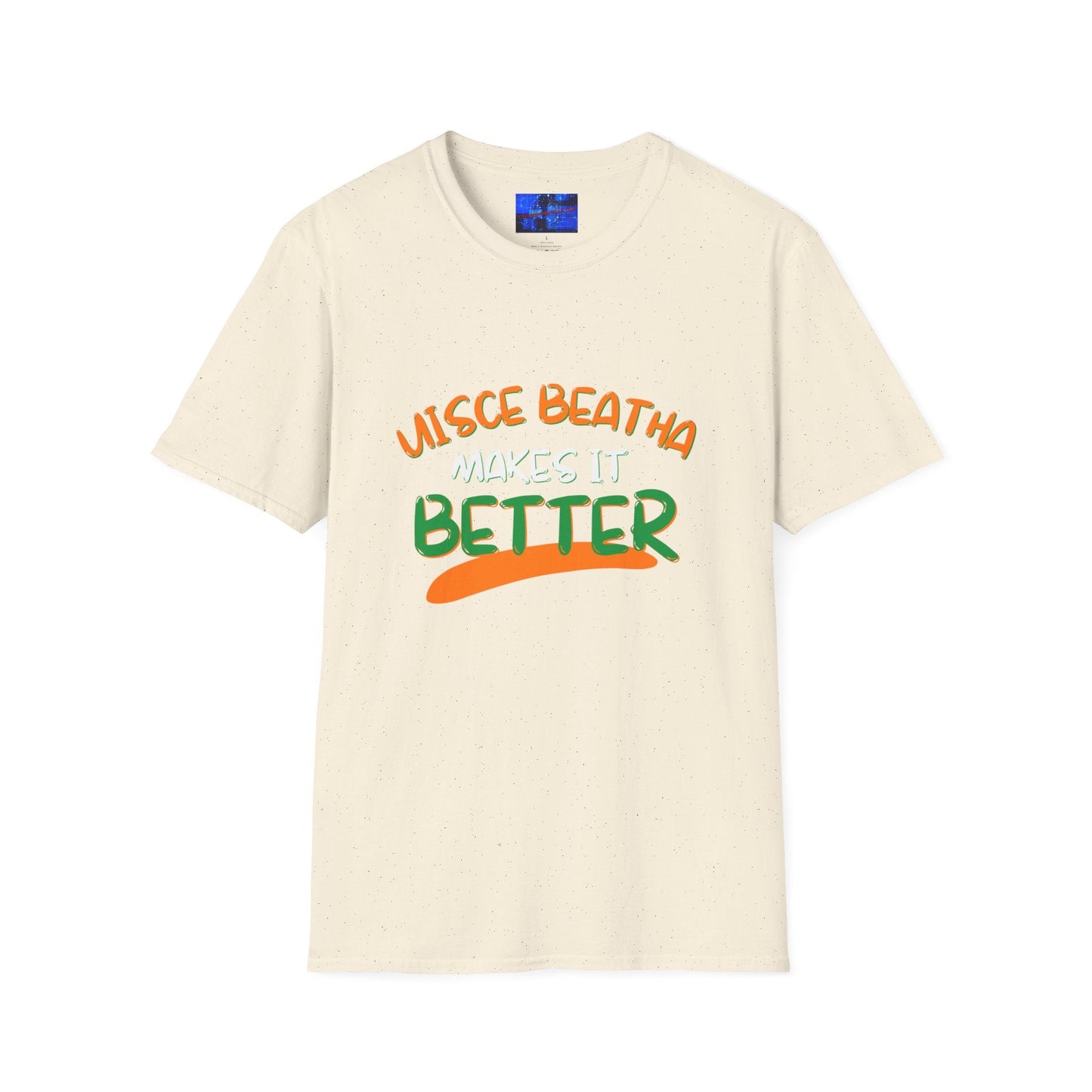 Uisce Beatha makes it better OWGfont LTcolors Unisex T-Shirt by cypherpunkgear – cypherpunkgear.com | Cypherpunk Merch