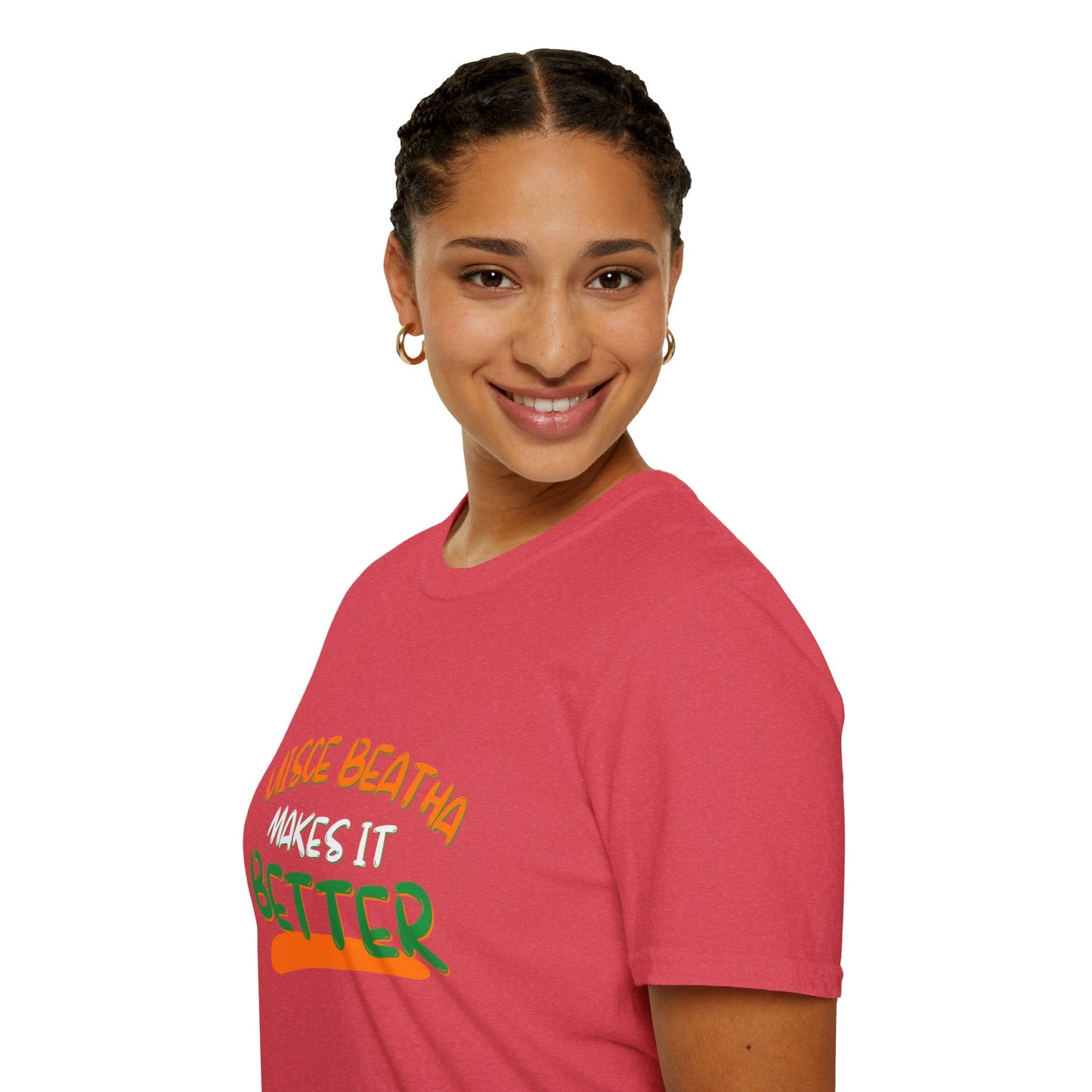 Uisce Beatha makes it better OWGfont LTcolors Unisex T-Shirt by cypherpunkgear – cypherpunkgear.com | Cypherpunk Merch