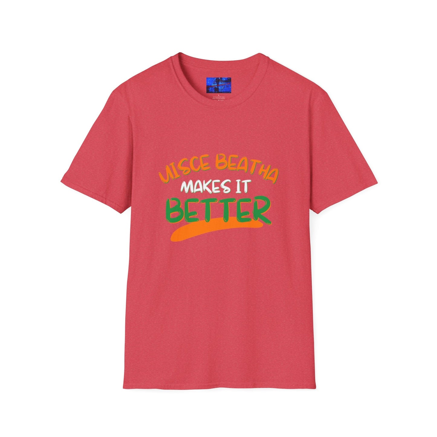 Uisce Beatha makes it better OWGfont LTcolors Unisex T-Shirt by cypherpunkgear – cypherpunkgear.com | Cypherpunk Merch