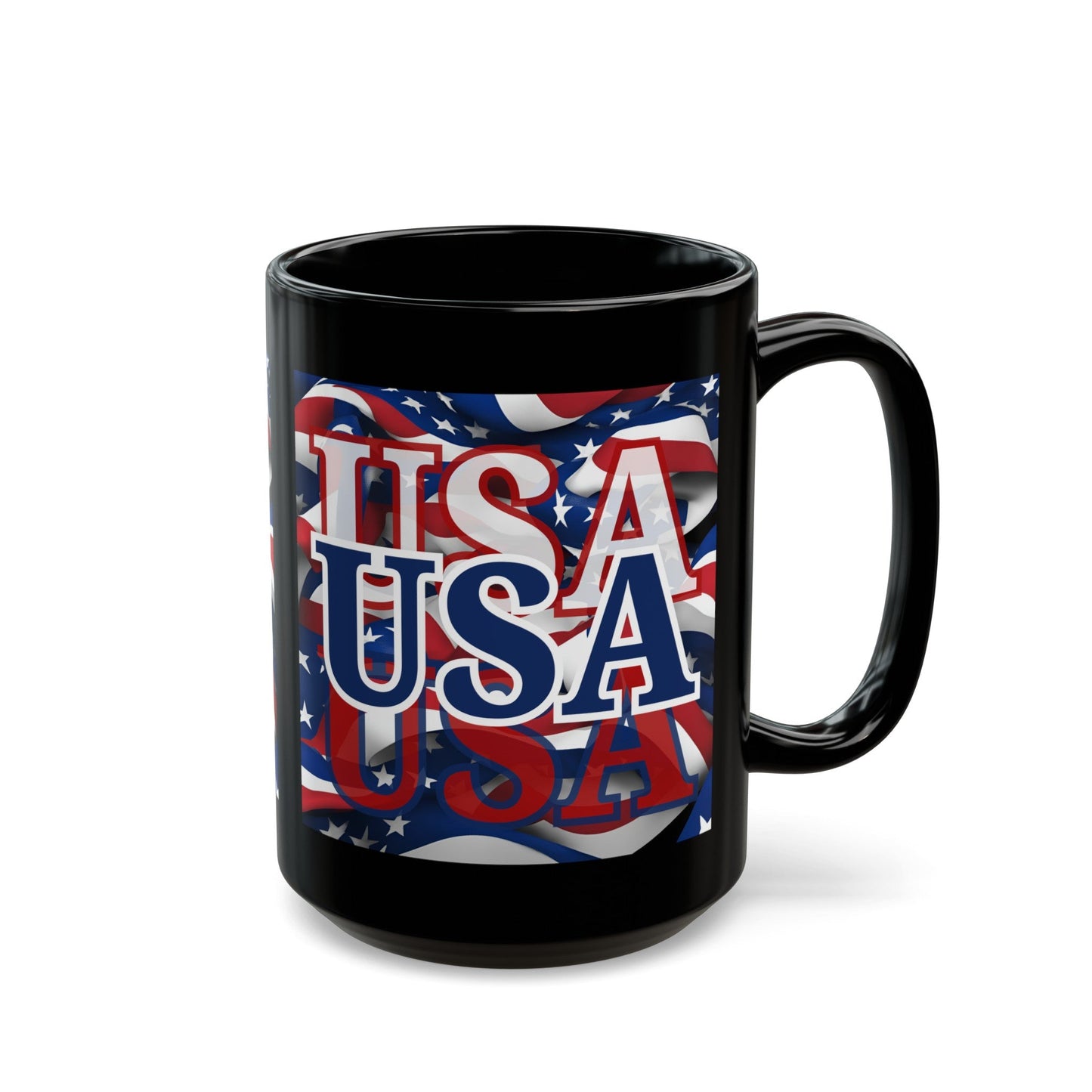 USA BLfont Center Patriot Black Mug by cypherpunkgear – cypherpunkgear.com | Cypherpunk Merch