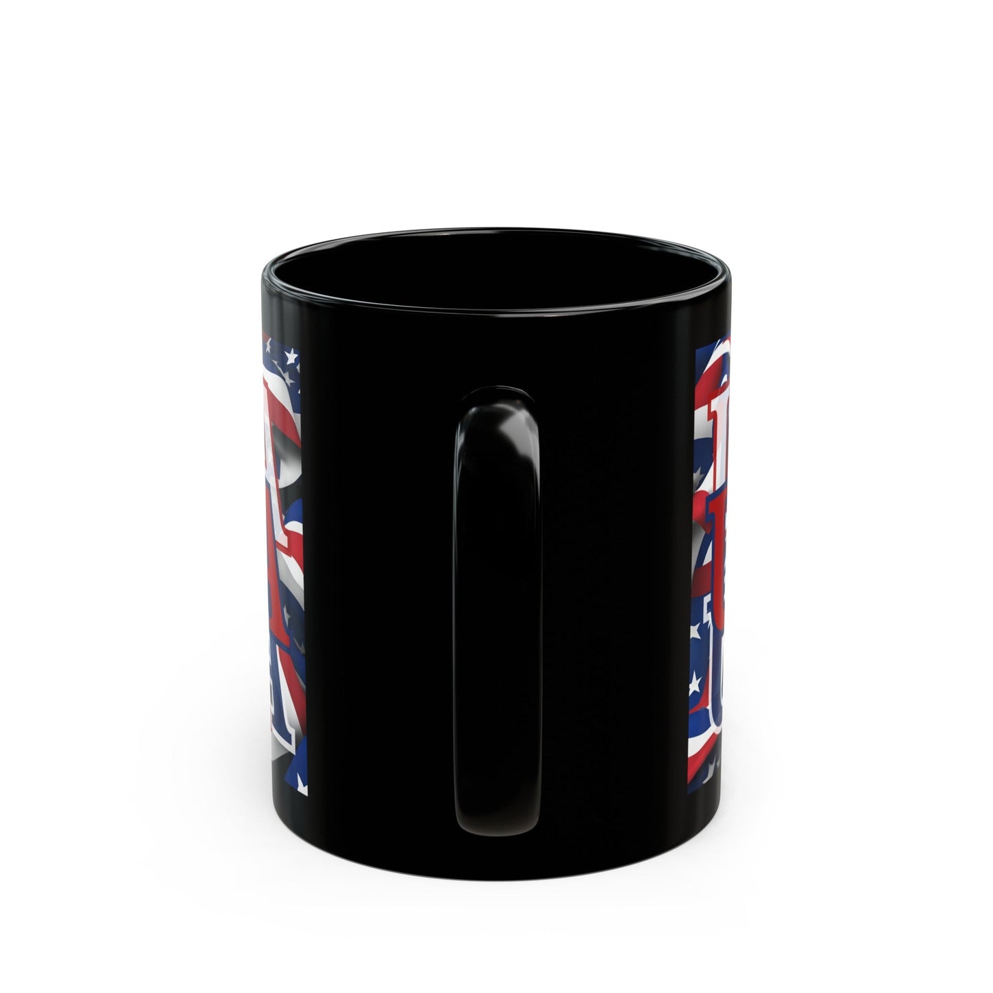 USA RDfont Center Patriot Black Mug by cypherpunkgear – cypherpunkgear.com | Cypherpunk Merch
