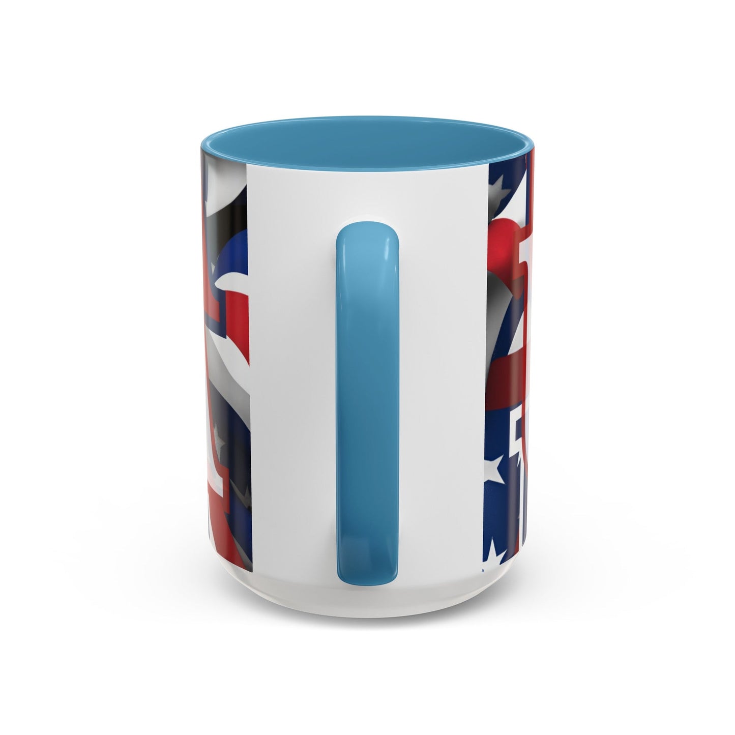 USA! USA! USA WHfont Patriot Accent Mug by cypherpunkgear – cypherpunkgear.com | Cypherpunk Merch