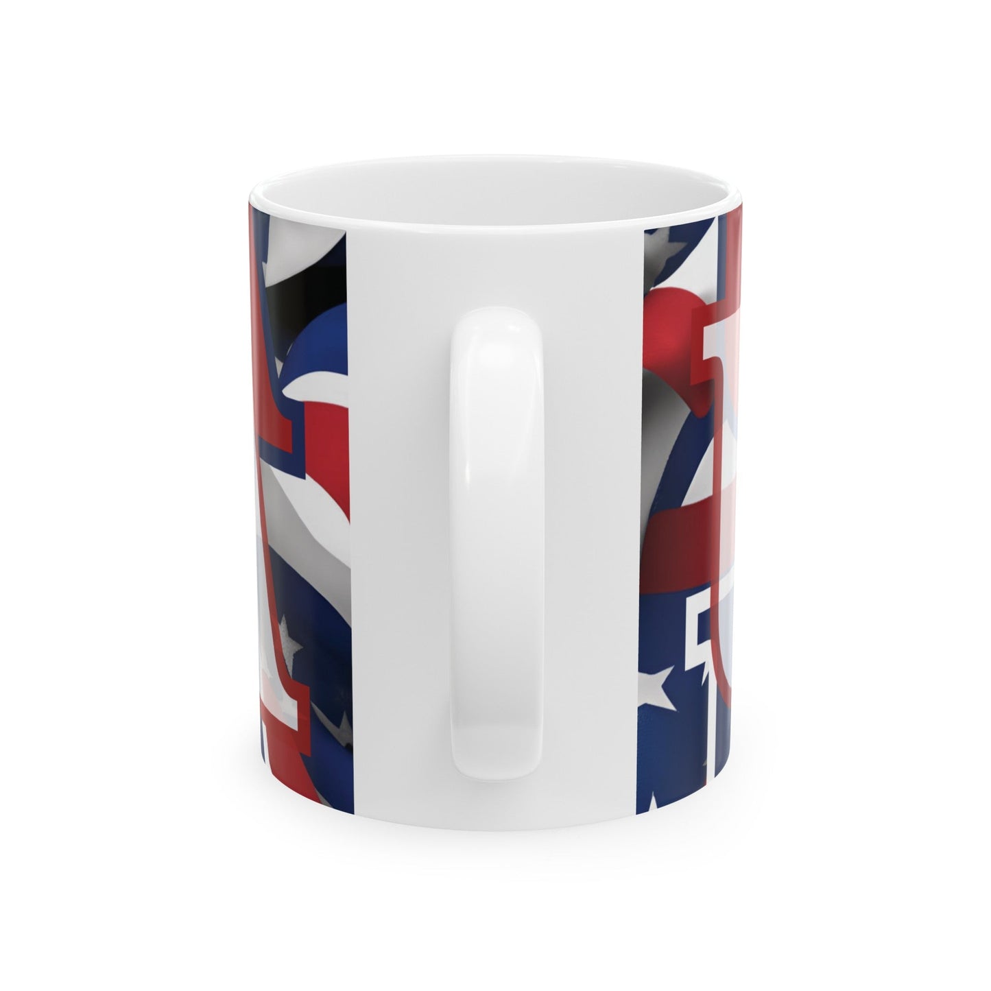 USA! USA! USA WHfont Patriot White Mug by cypherpunkgear – cypherpunkgear.com | Cypherpunk Merch