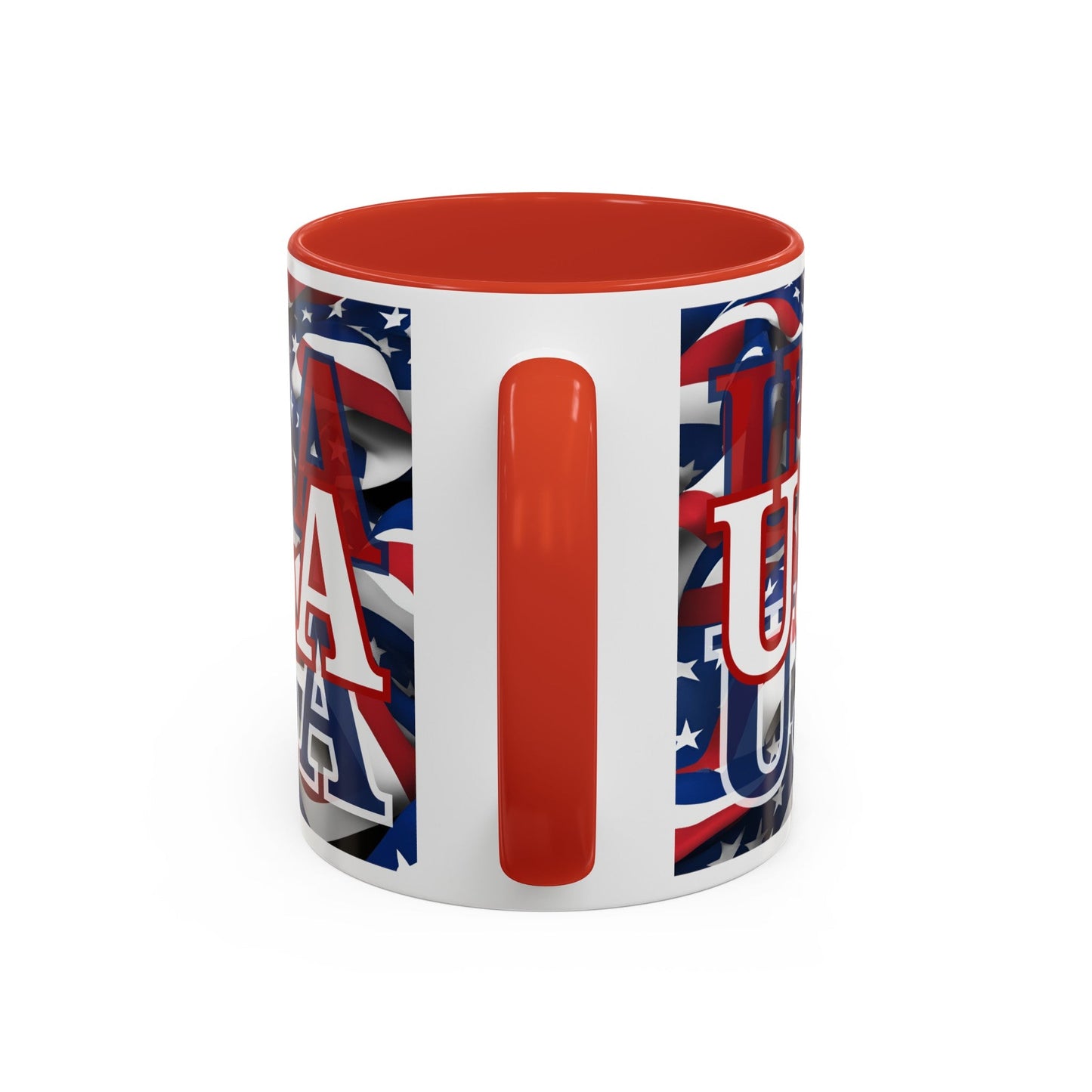 USA WHfont Center Patriot Accent Mug by cypherpunkgear – cypherpunkgear.com | Cypherpunk Merch