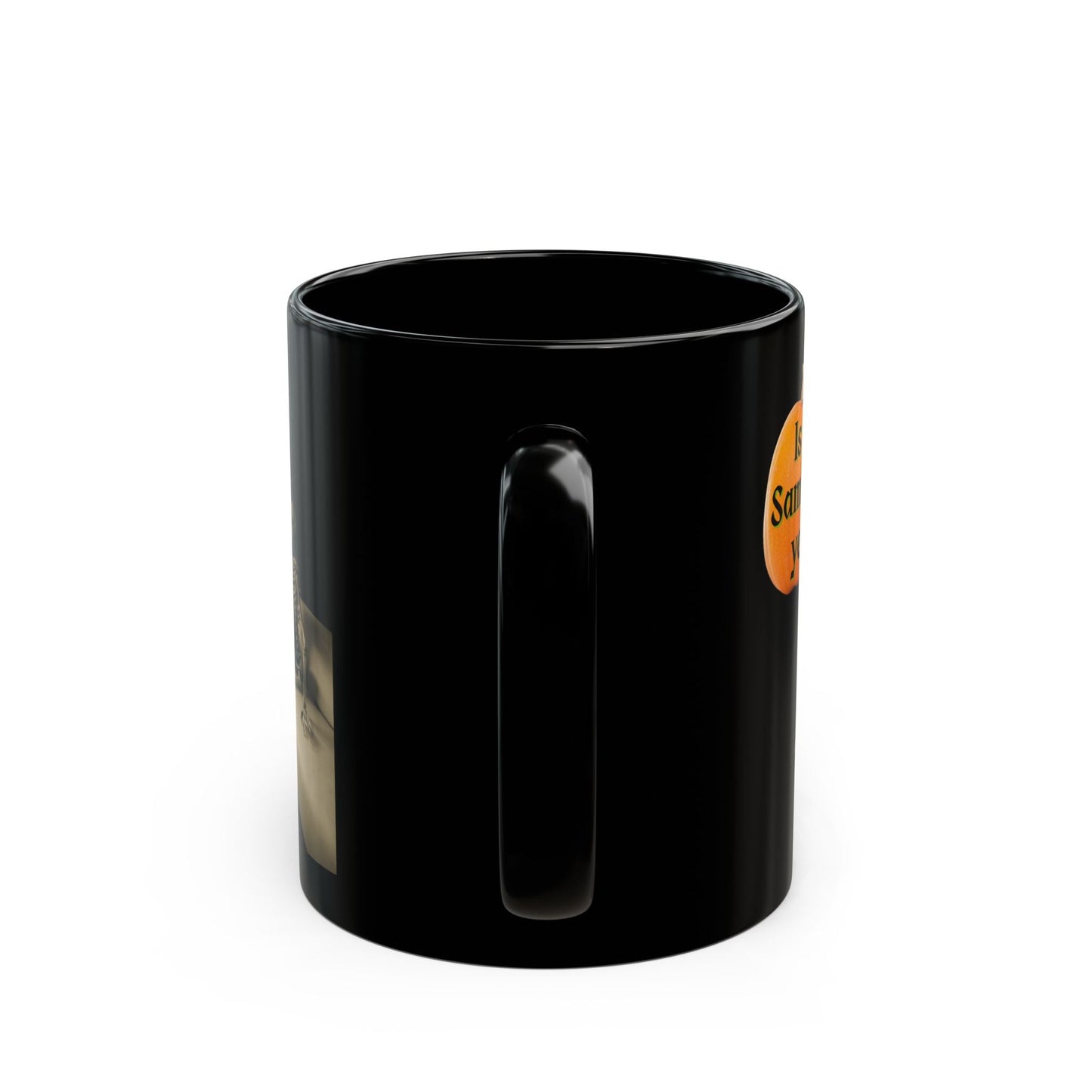 Waiting for Samhain Skeleton Black Mug by cypherpunkgear – cypherpunkgear.com | Cypherpunk Merch