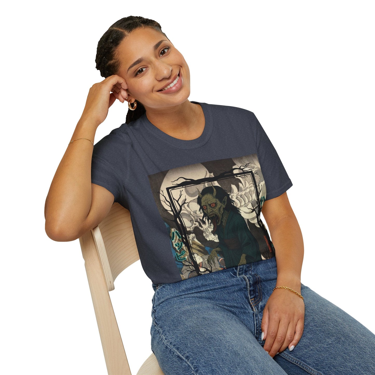 Yōkai Happy Halloween DKcolors Unisex T-Shirt by cypherpunkgear.com – cypherpunkgear.com | Cypherpunk Merch