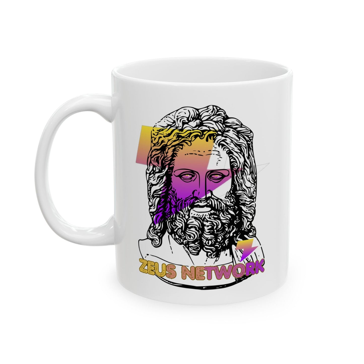 Zeus Network Ceramic Mug by cypherpunkgear – cypherpunkgear.com | Cypherpunk Merch