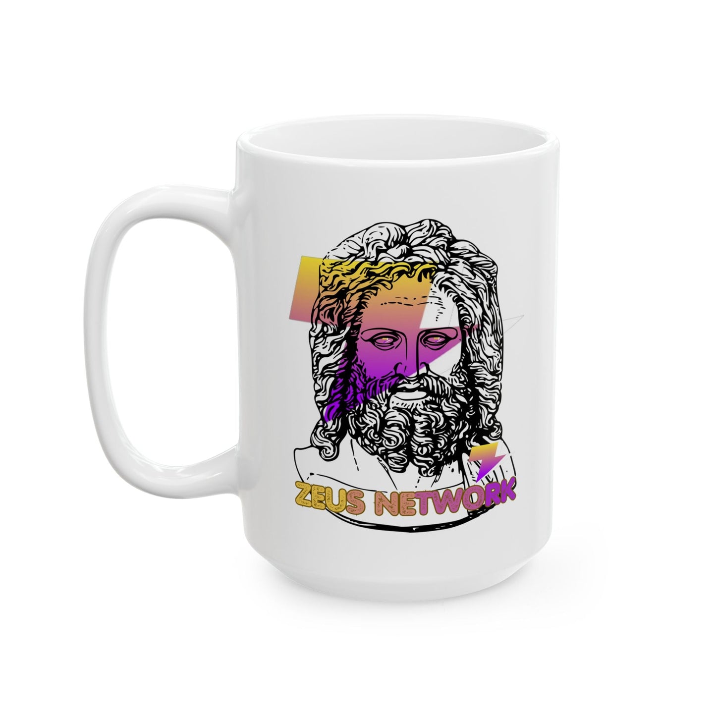 Zeus Network Ceramic Mug by cypherpunkgear – cypherpunkgear.com | Cypherpunk Merch