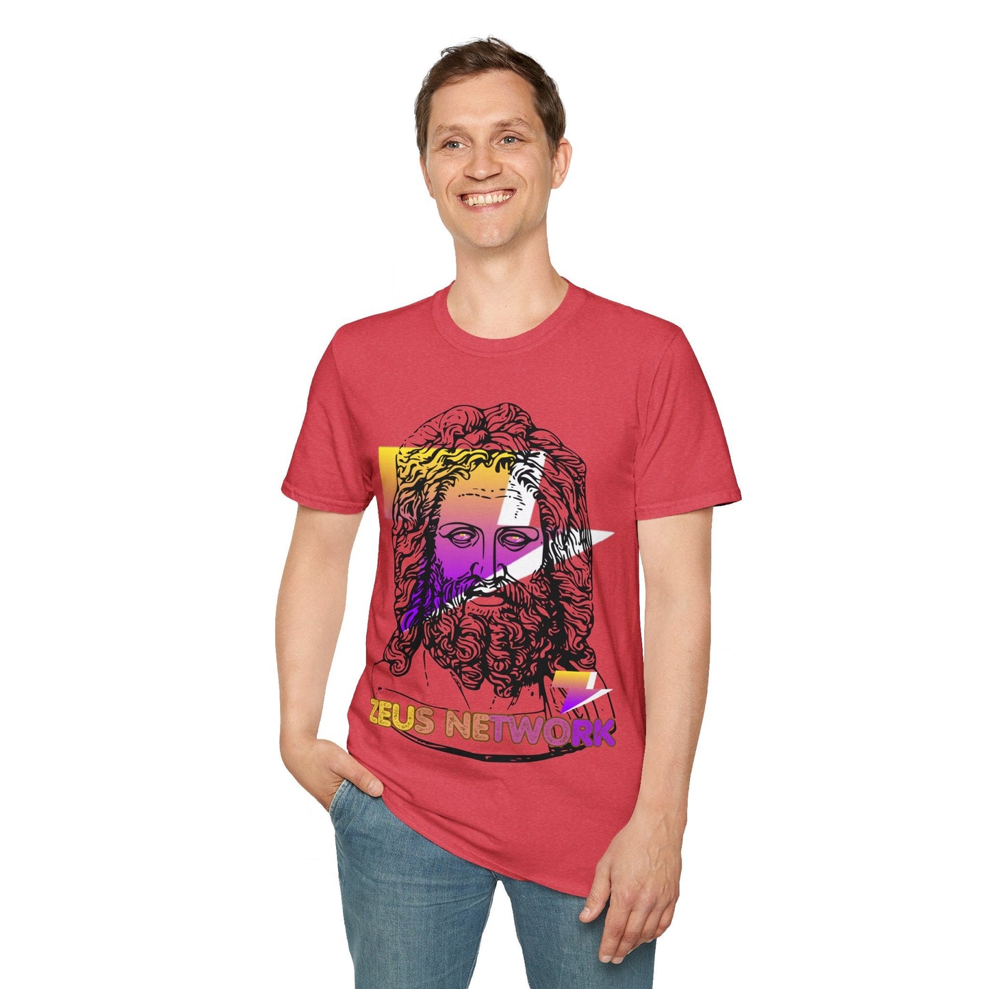 Zeus Network LTcolors Unisex T-Shirt by cypherpunkgear – cypherpunkgear.com | Cypherpunk Merch