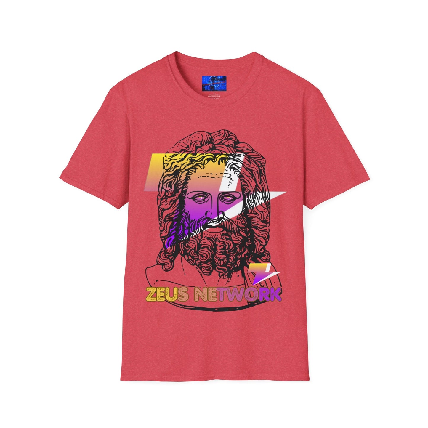 Zeus Network LTcolors Unisex T-Shirt by cypherpunkgear – cypherpunkgear.com | Cypherpunk Merch