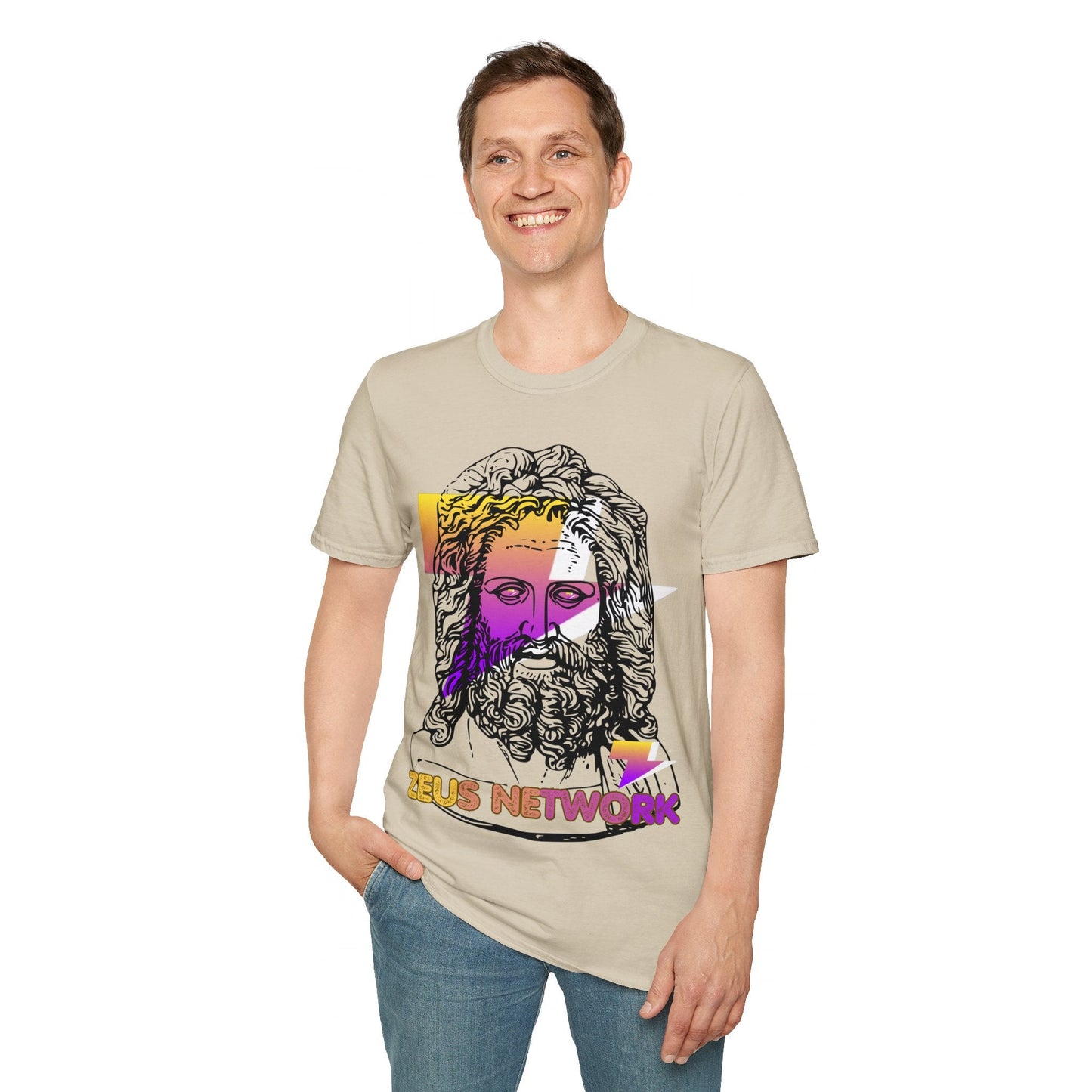 Zeus Network LTcolors Unisex T-Shirt by cypherpunkgear – cypherpunkgear.com | Cypherpunk Merch
