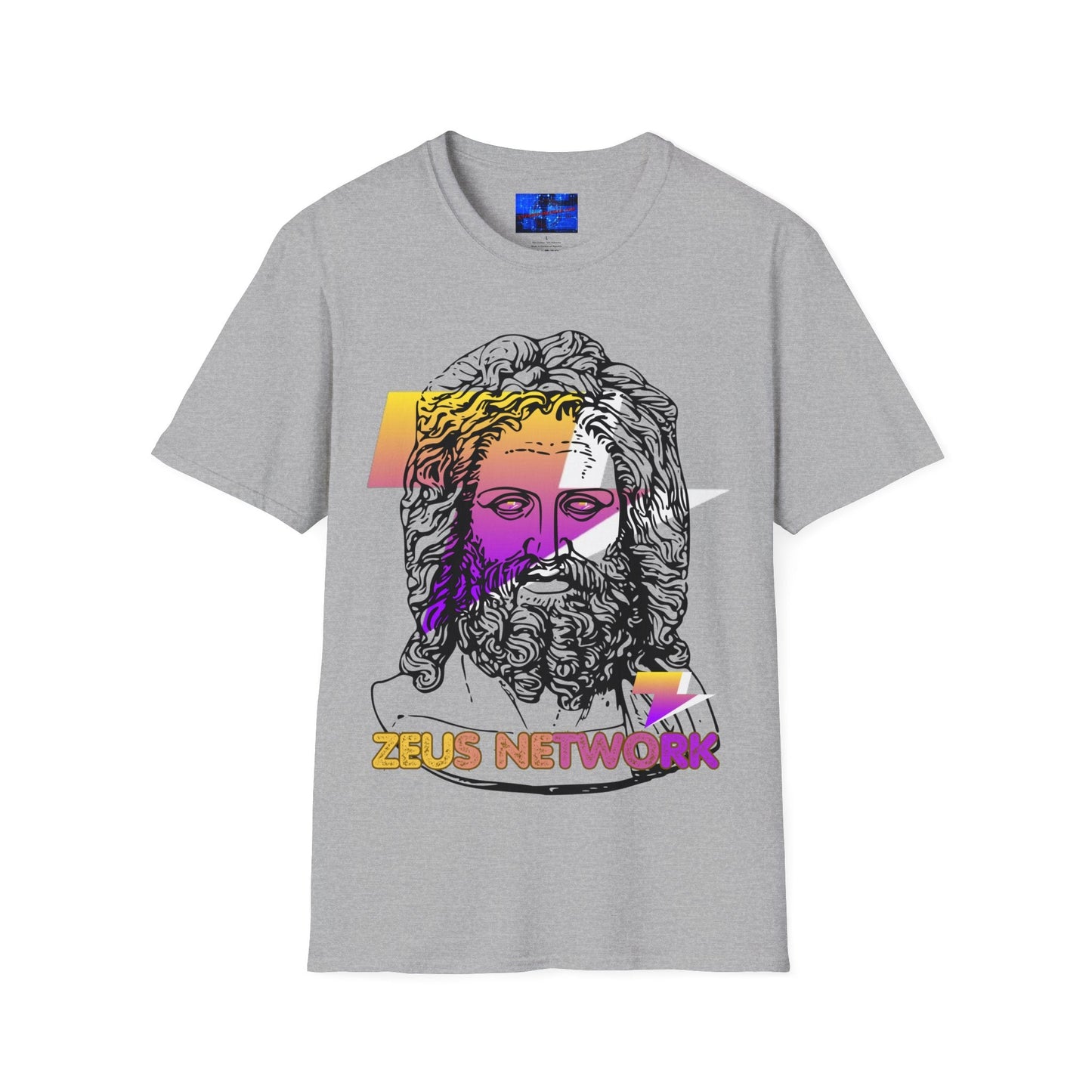 Zeus Network LTcolors Unisex T-Shirt by cypherpunkgear – cypherpunkgear.com | Cypherpunk Merch