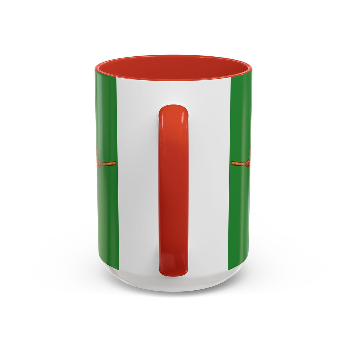 Velvet Vex Green Accent Mug by CreepyCrafts.boo