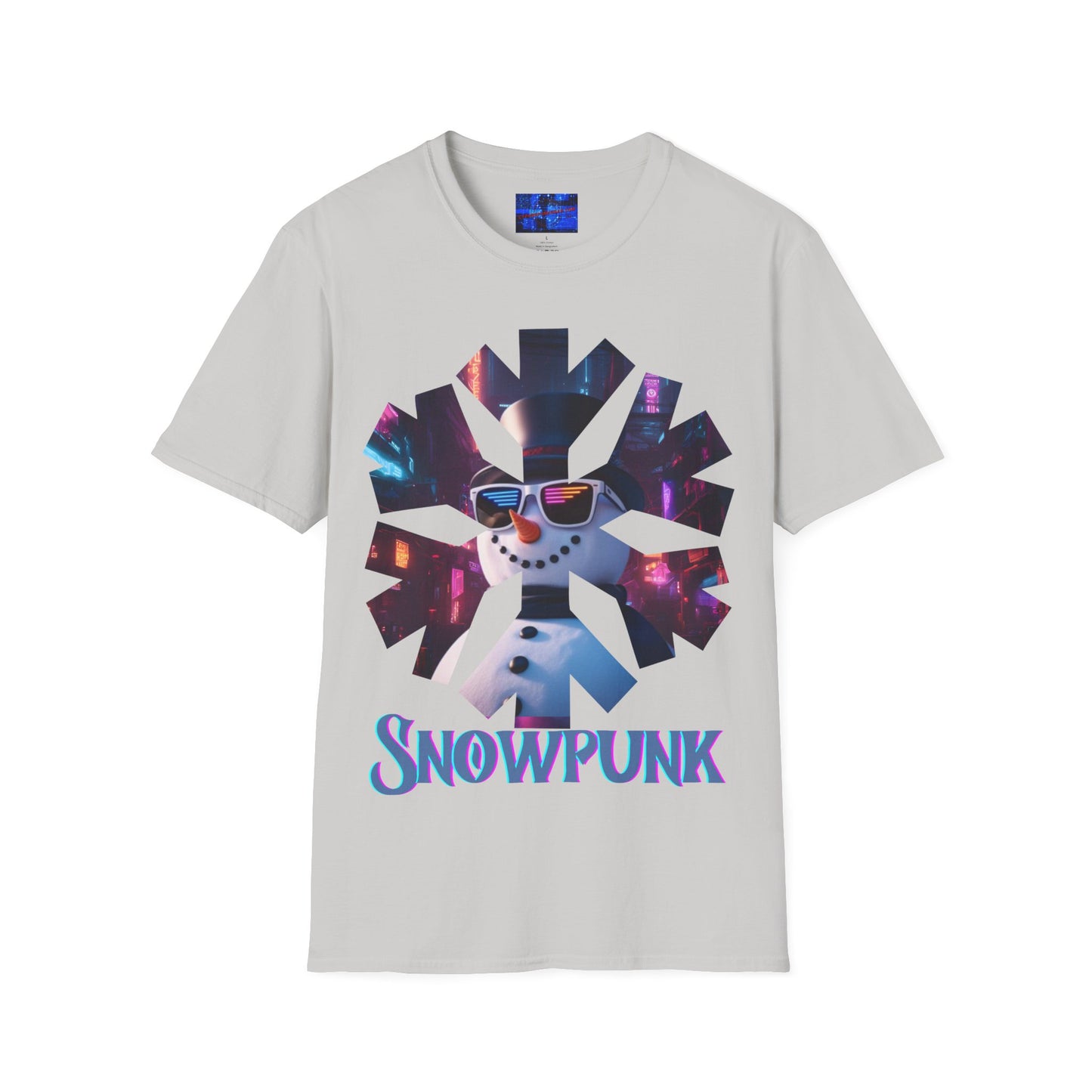 Snowpunk Light colors Unisex T-Shirt by cypherpunkgear.com