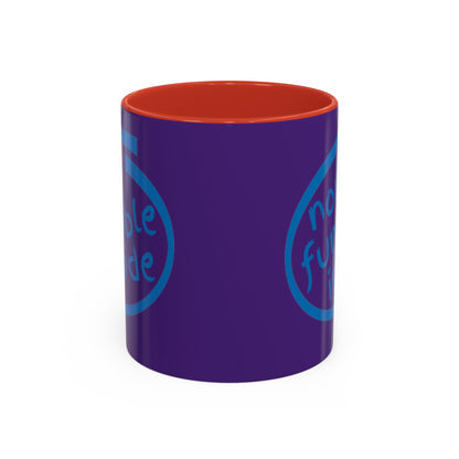 Non-Fungible Inside Purple Accent Mug by cypherpunkgear.com