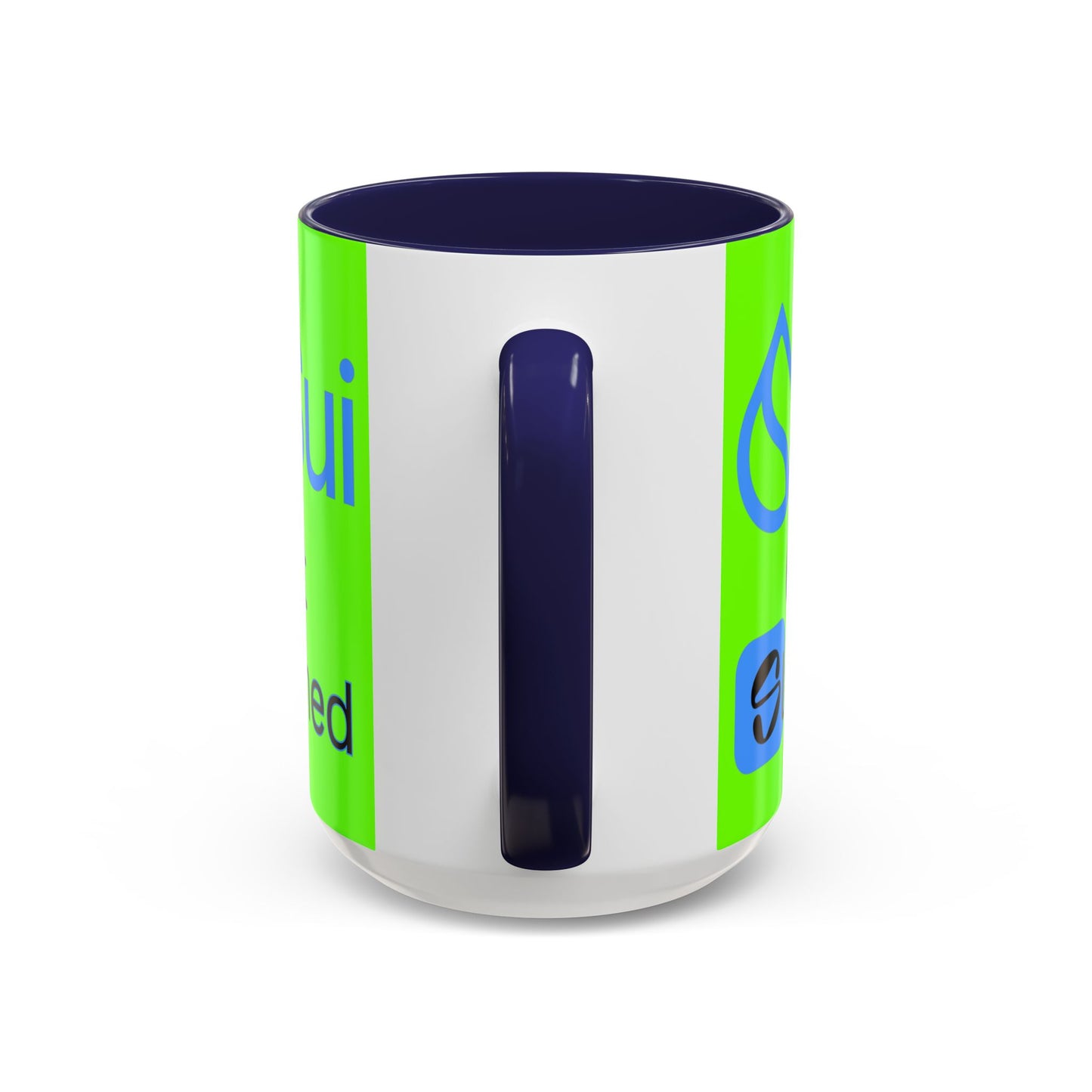 Sui: Get Slushed Green Accent Mug by cypherpunkgear.com