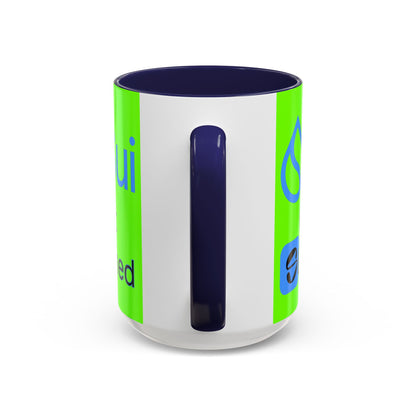 Sui: Get Slushed Green Accent Mug by cypherpunkgear.com