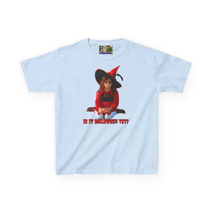 Is it Halloween yet? Kids Heavy Cotton™ Tee by CreepyCrafts.boo