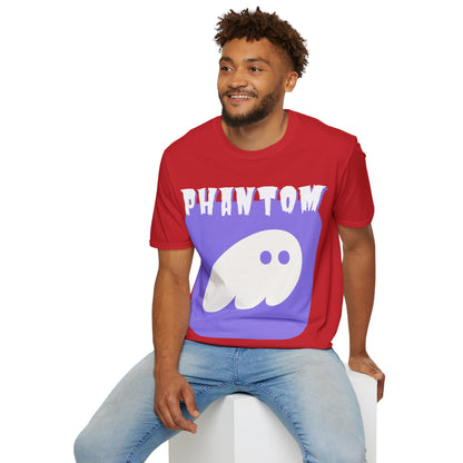 Phantom Hot Wallet Light colors Unisex T-Shirt by cypherpunkgear.com