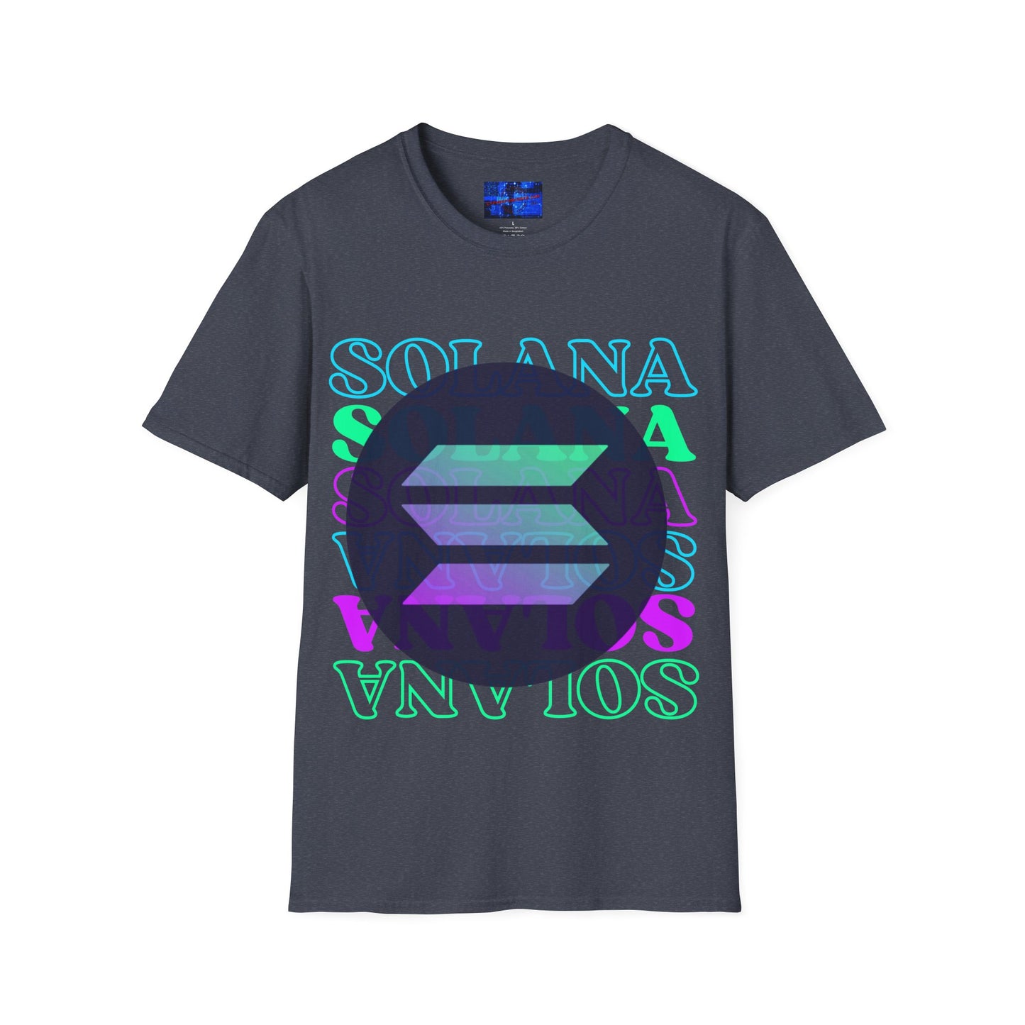 Solana Solana Solana (SOL) DKcolors Unisex T-Shirt by cypherpunkgear.com