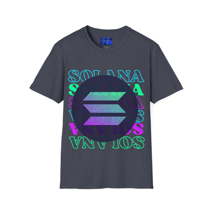 Solana Solana Solana (SOL) DKcolors Unisex T-Shirt by cypherpunkgear.com
