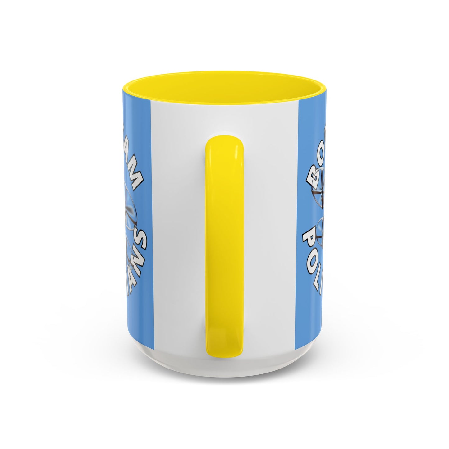 Bodycam the Politicians Drone Light Blue Accent Mug by cypherpunkgear.com