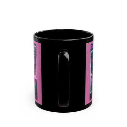 Bride of Frankenpunk Pink Mug by CreepyCrafts.boo
