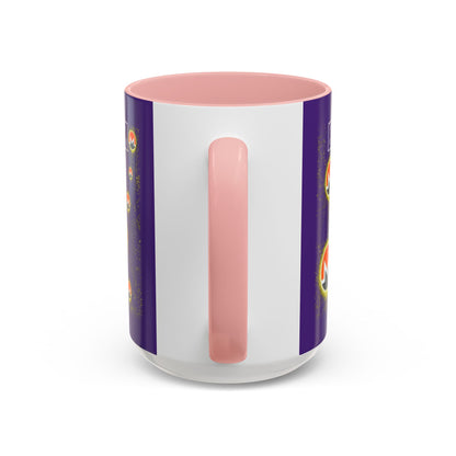 Monero (XMR) don't assume your freedoms are assured Purple Accent Mug by cypherpunkgear.com