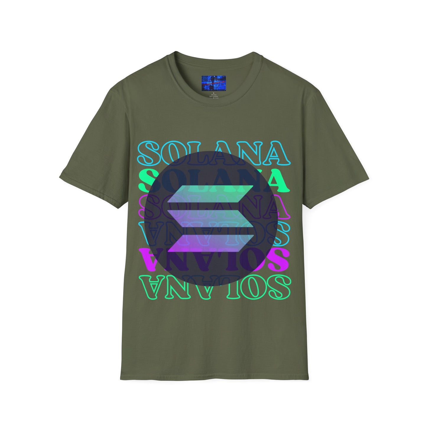 Solana, Solana, Solana (SOL) Dark colors Unisex T-Shirt by cypherpunkgear.com