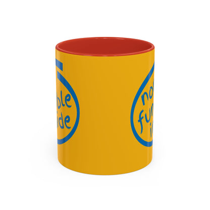 Non-Fungible Inside Yellow Accent Mug by cypherpunkgear.com