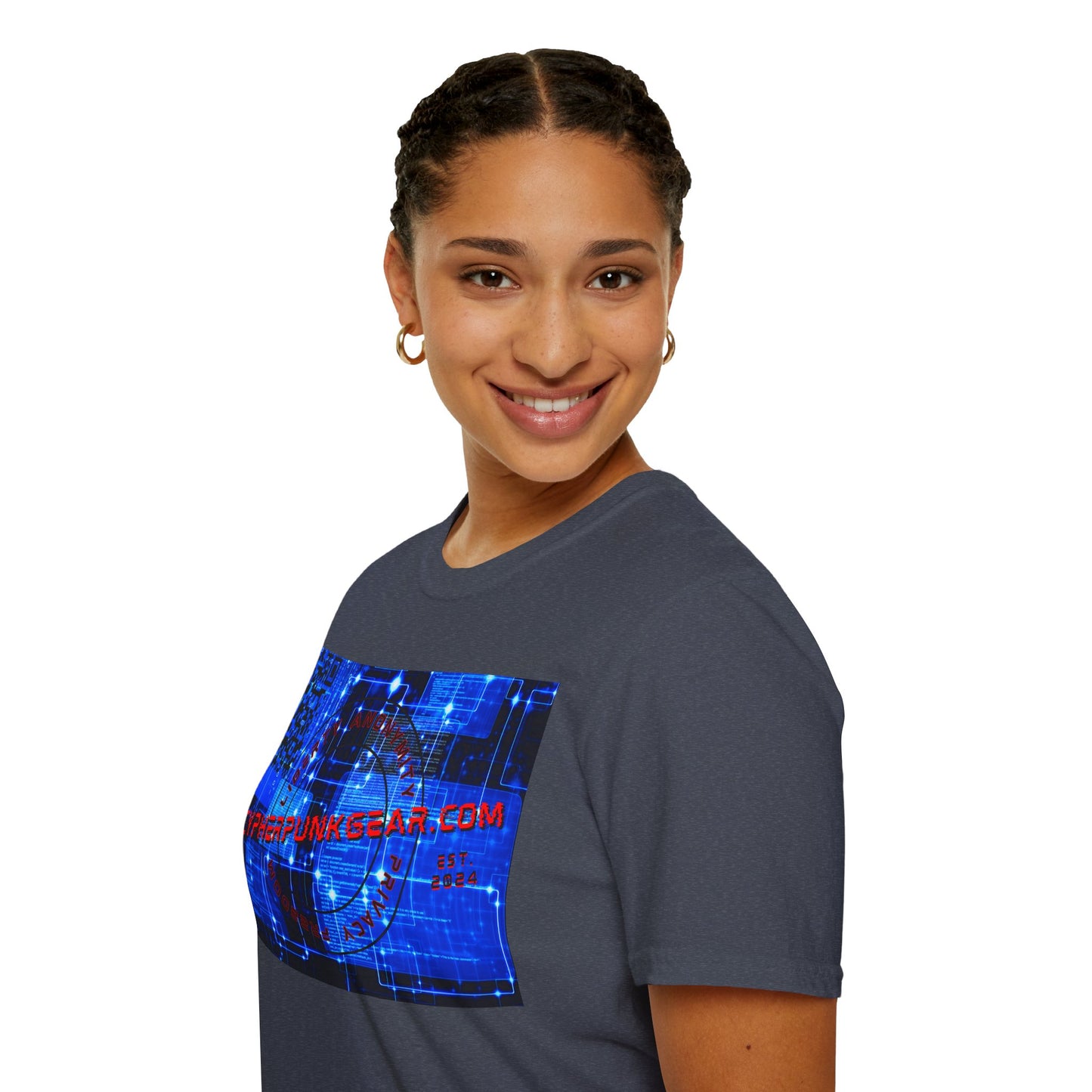 Cypherpunkgear.com logo Dark colors Unisex T-Shirt by cypherpunkgear.com