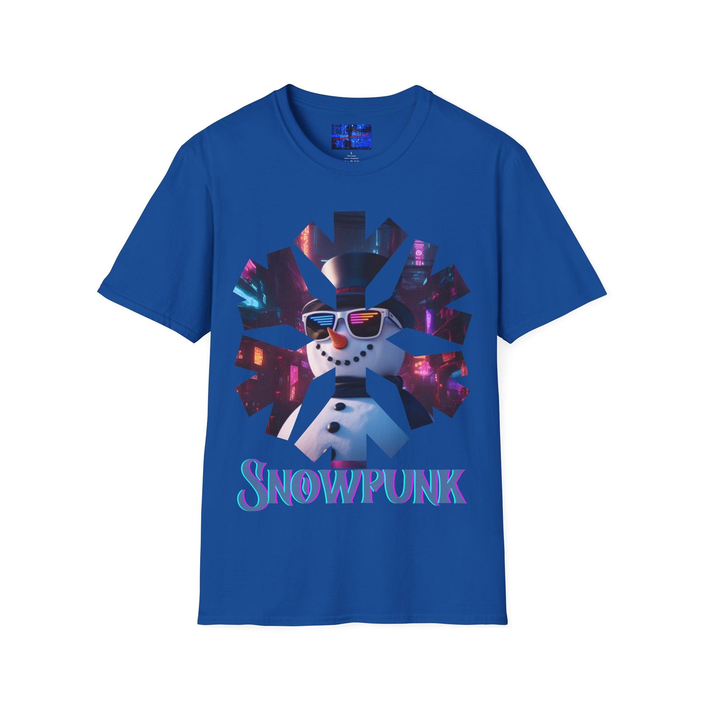 Snowpunk Dark colors Unisex T-Shirt by cypherpunkgear.com