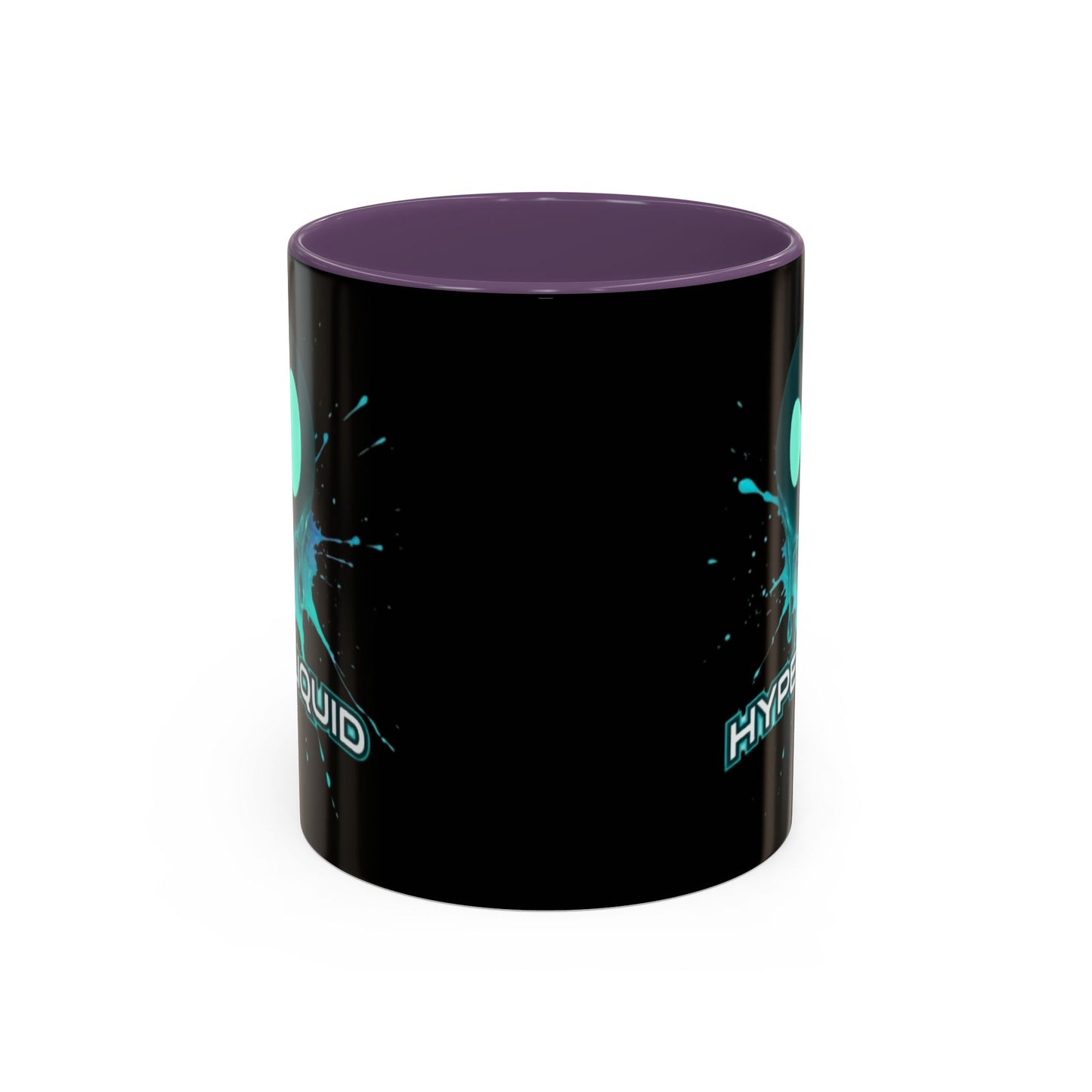 HYPE Drip Black Accent Mug by cypherpunkgear.com